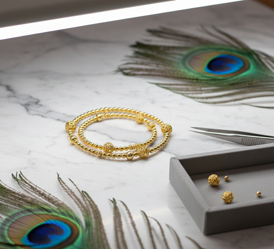 Designing with 18K Gold Beads for Maximum Appeal
