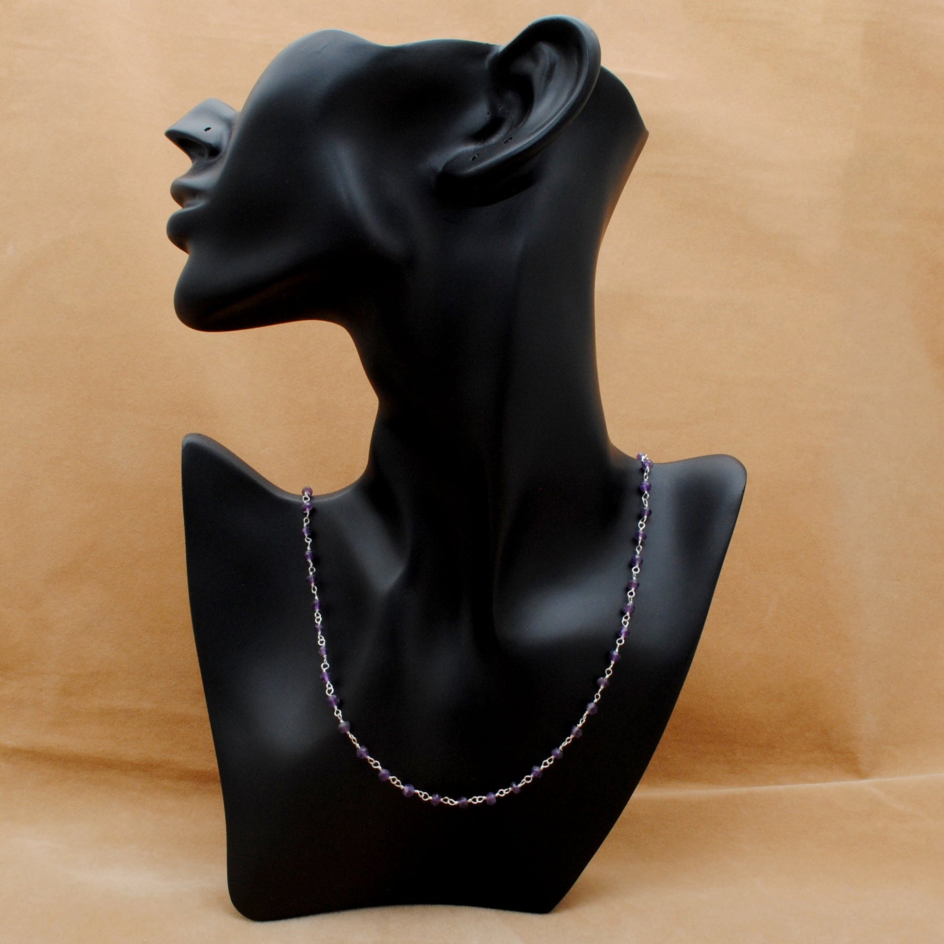 925 Sterling Silver Multi-Color Quartz & Gemstone Beaded Necklace - Elegant Gifts - Kanika Creations
