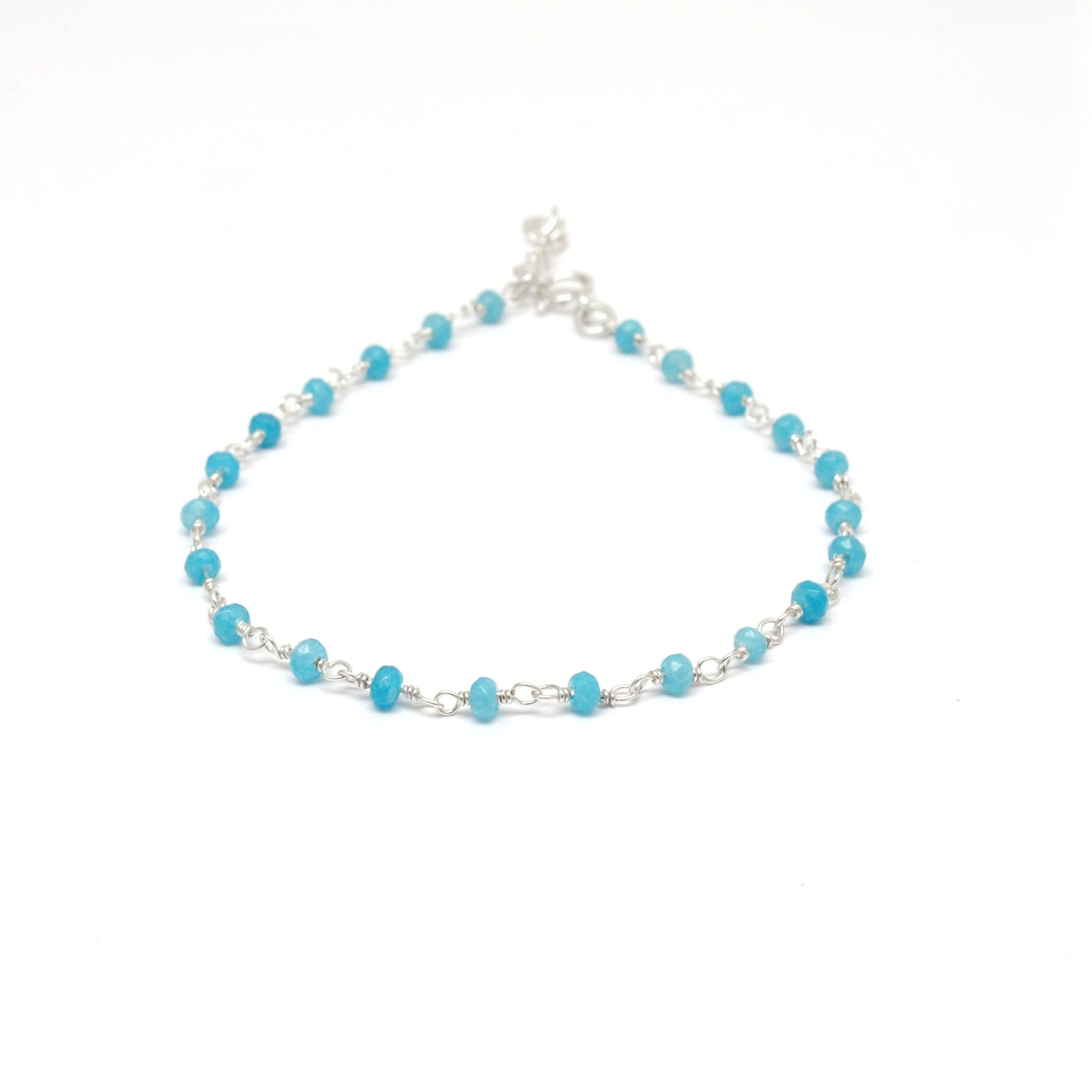 925 Sterling Silver Multi-Color Quartz & Gemstone Beaded Bracelet – Kanika - Kanika Creations