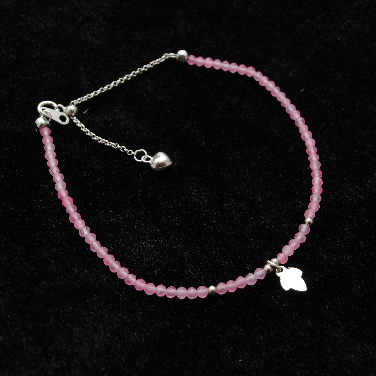 Pink Chalcedony Bracelet Christmas Gift