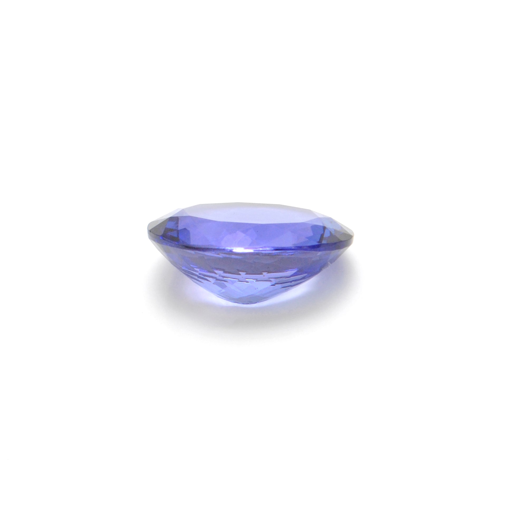 Natural Tanzanite Faceted Oval 7.65 Ct - 11.5x14.5 mm Gemstone - Kanika Creations