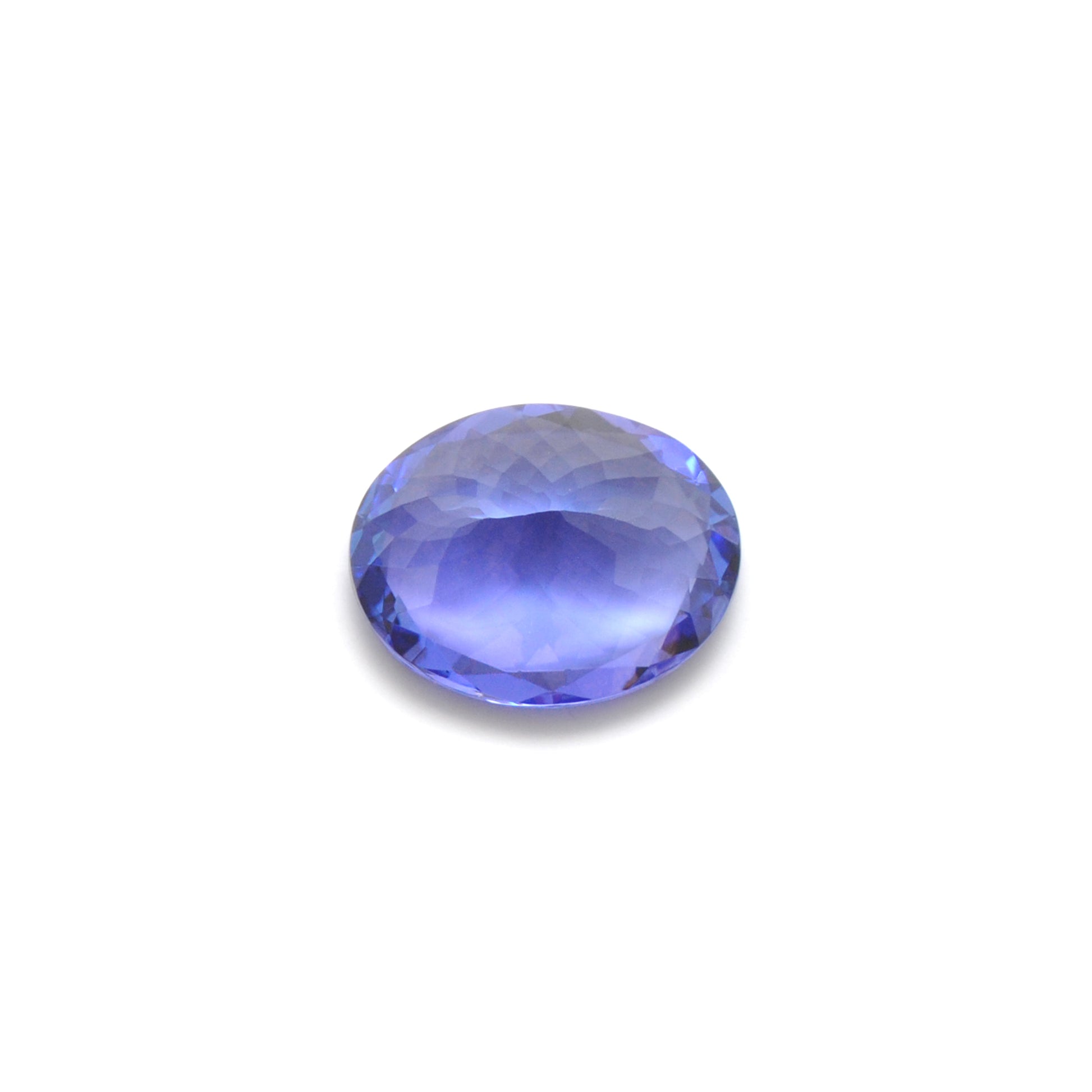 Natural Tanzanite Faceted Oval 7.65 Ct - 11.5x14.5 mm Gemstone - Kanika Creations