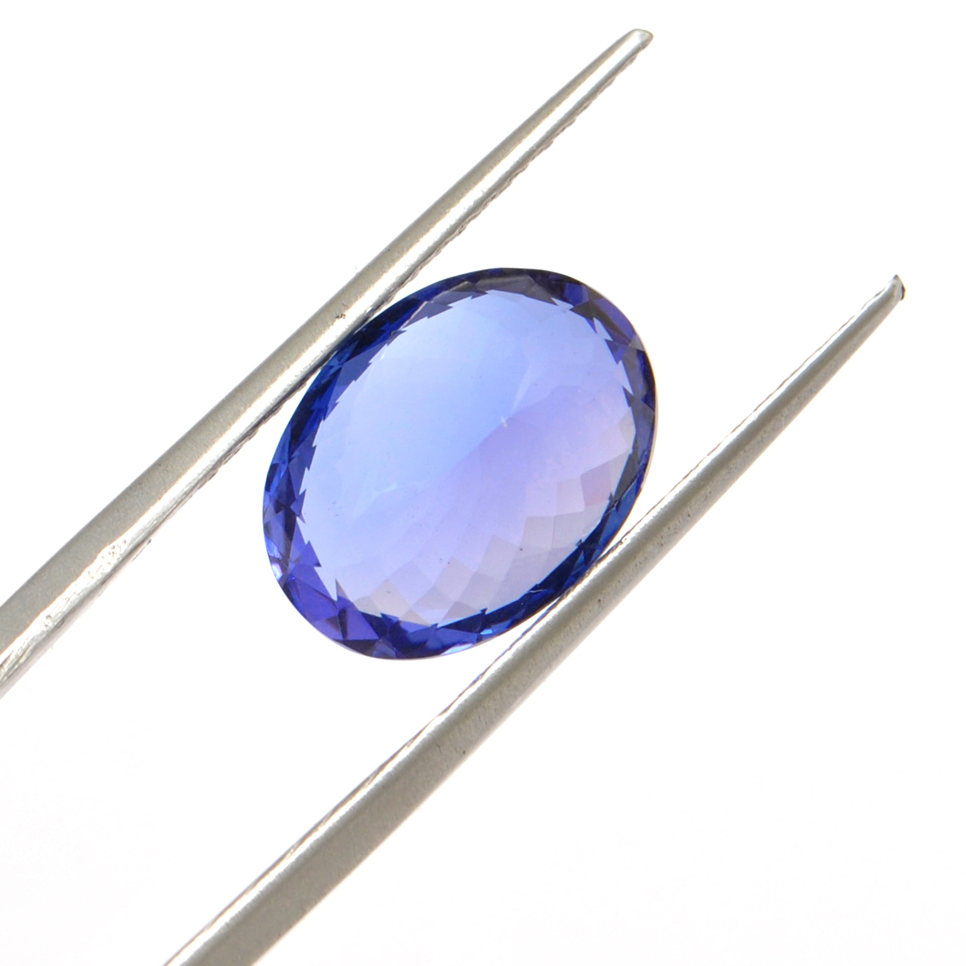 Natural Tanzanite Faceted Oval 6.25 Ct - 6x10mm Gemstone - Kanika Creations