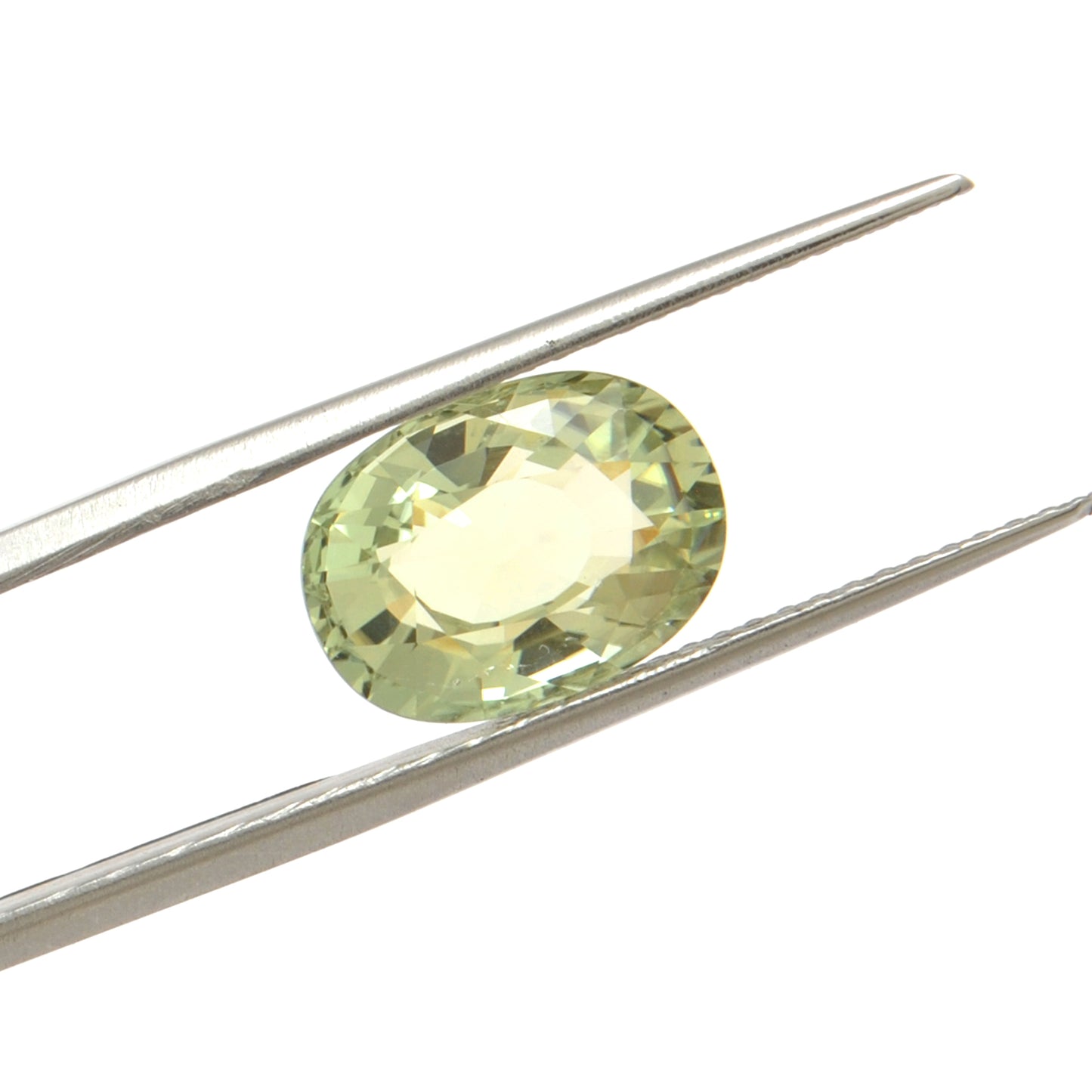 Kanika Creations Natural African Tourmaline Faceted Oval Gemstone, 6.55 Carat, 10x13.5mm, Vibrant and Untreated