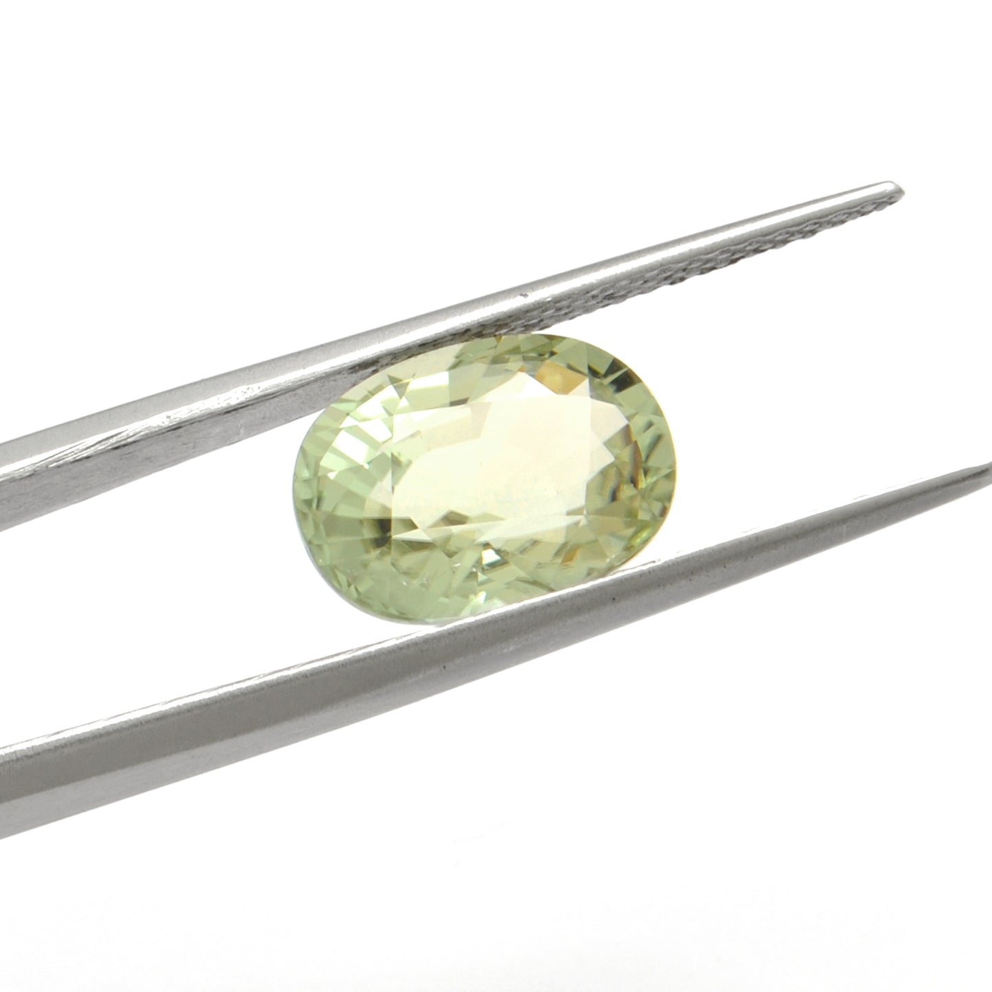 Kanika Creations Natural African Tourmaline Faceted Oval Gemstone, 6.55 Carat, 10x13.5mm, Vibrant and Untreated