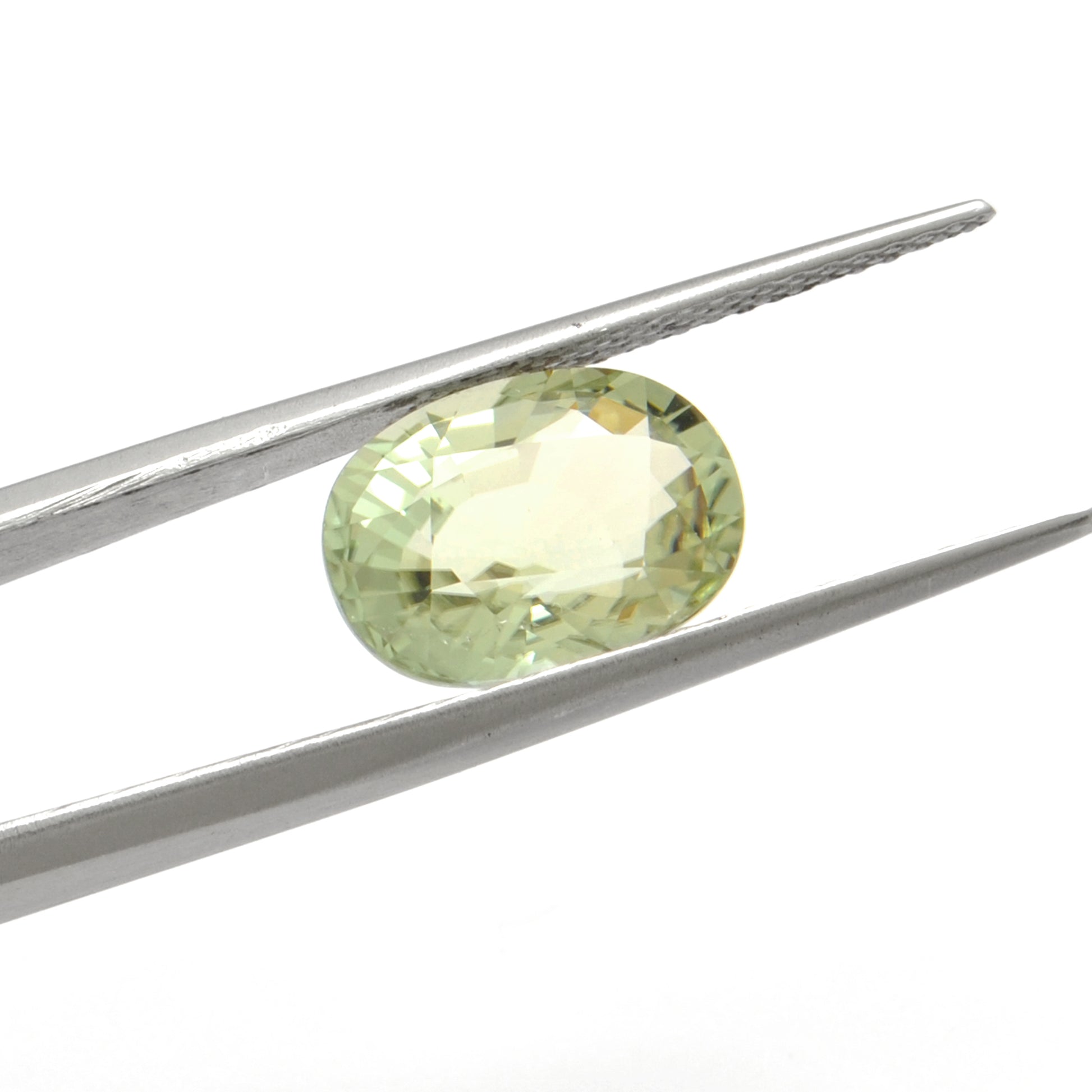 Natural African Tourmaline Faceted Oval 6.55 Carat - 10x13.5mm Gemstone - Kanika Creations