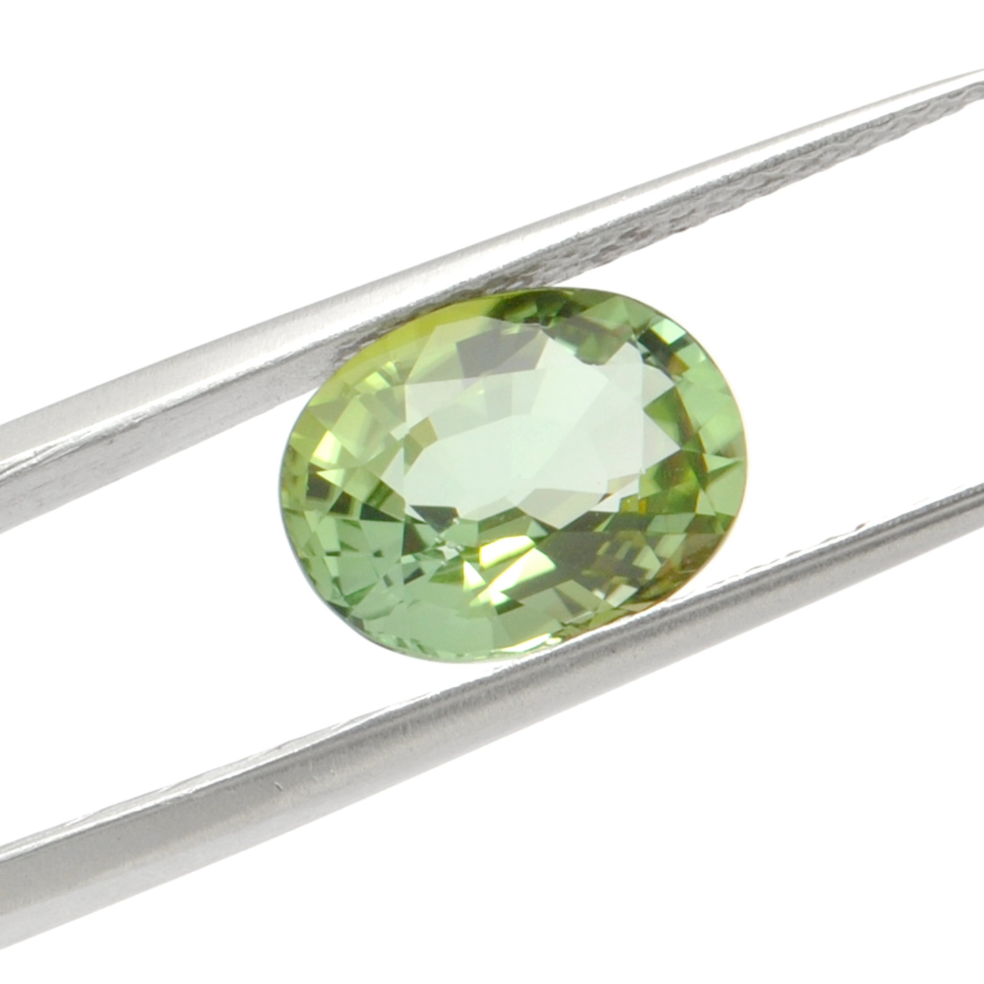 Natural African Tourmaline Faceted Oval 5.75 Carat - 13x10mm Gemstone - Kanika Creations
