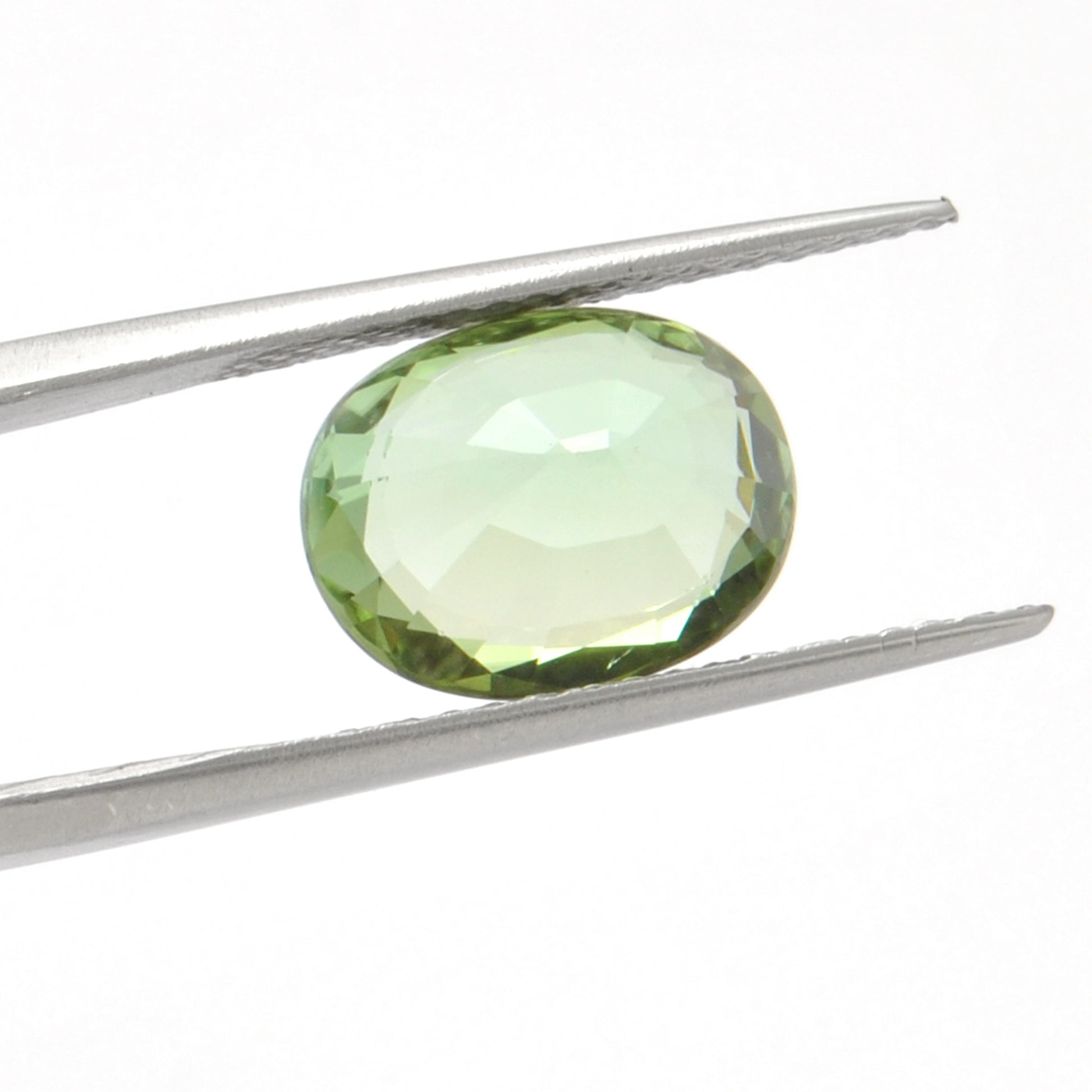 Natural African Tourmaline Faceted Oval 5.75 Carat - 13x10mm Gemstone - Kanika Creations