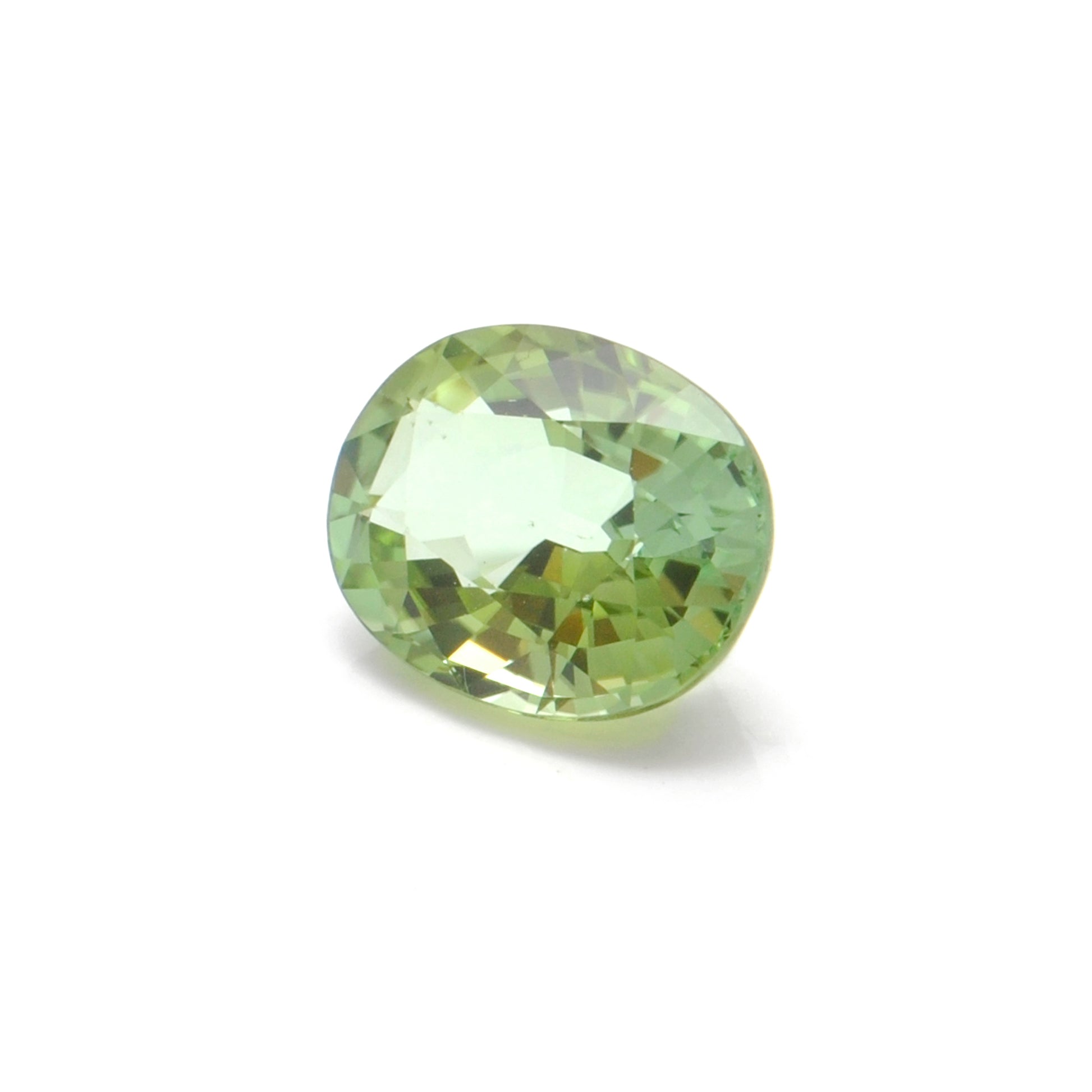 Natural African Tourmaline Faceted Oval 5.75 Carat - 13x10mm Gemstone - Kanika Creations