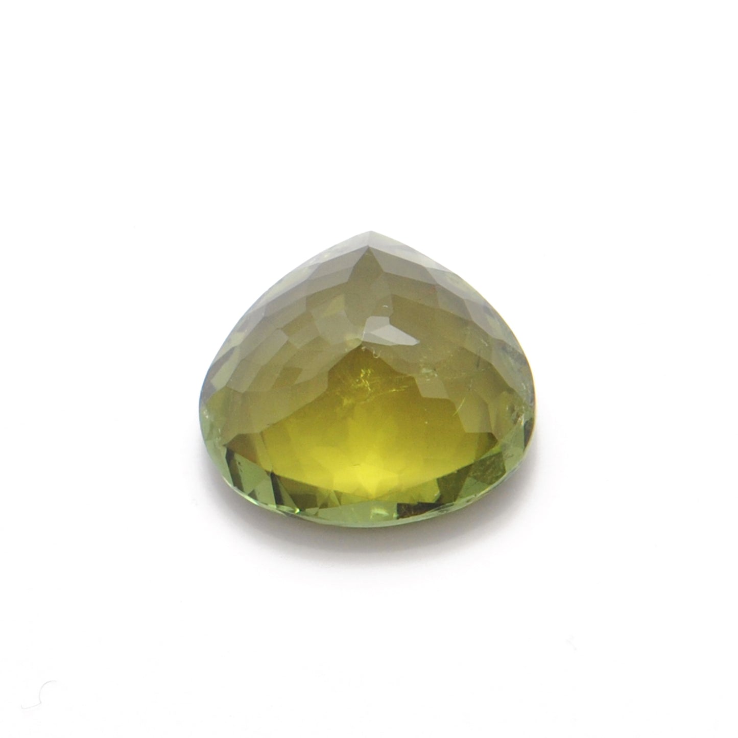Kanika Creations Natural African Tourmaline Faceted Heart Gemstone, 11.60 Carat, 16x15mm, Vibrant Untreated Beauty