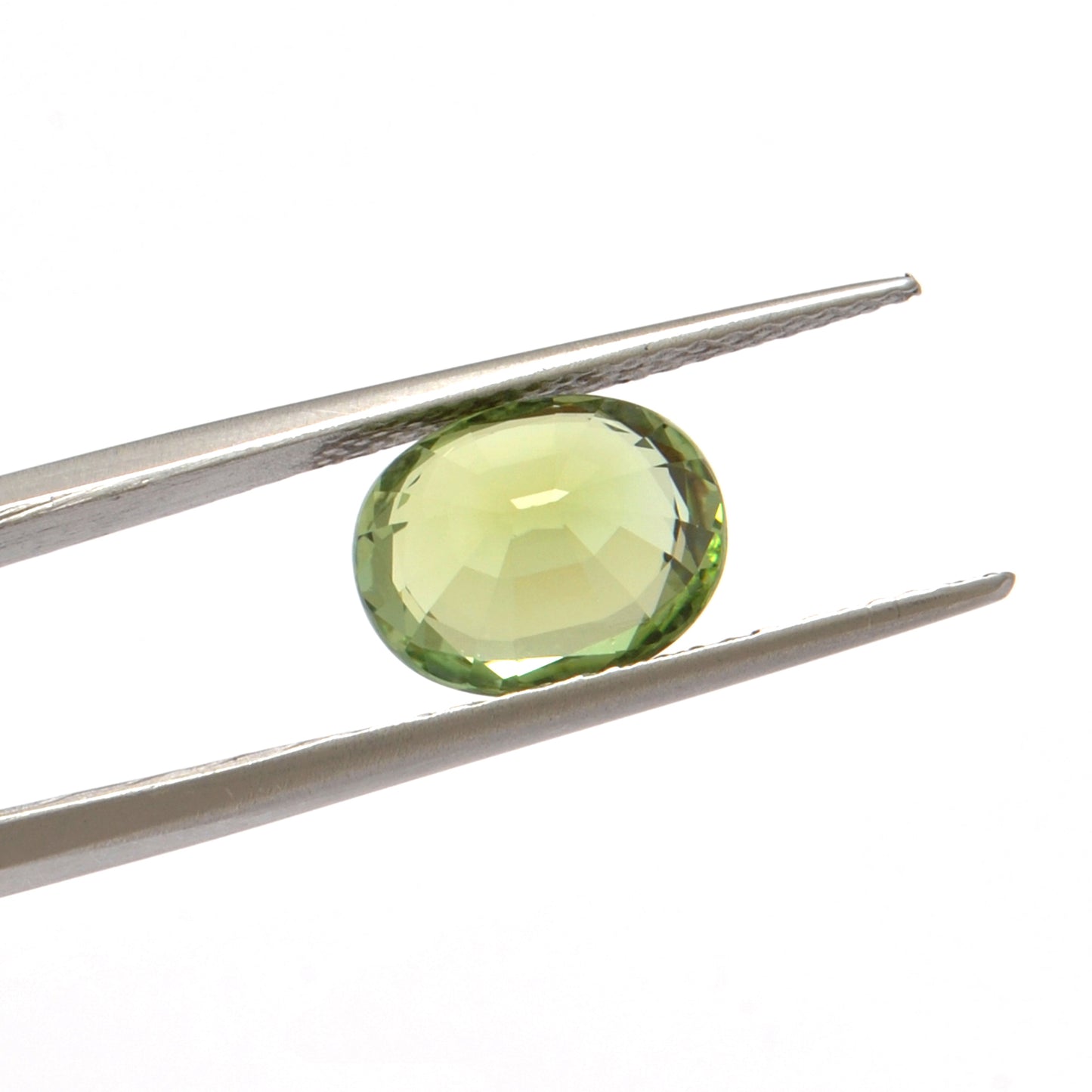 Kanika Creations Natural African Tourmaline Faceted Oval Gemstone, 4.70 Carat, 11.5x9mm, Vibrant Untreated Beauty