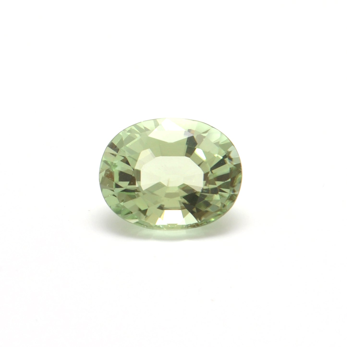 Kanika Creations Natural African Tourmaline Faceted Oval Gemstone, 5.5 Carat, 10x12.5mm, Vibrant Untreated Beauty