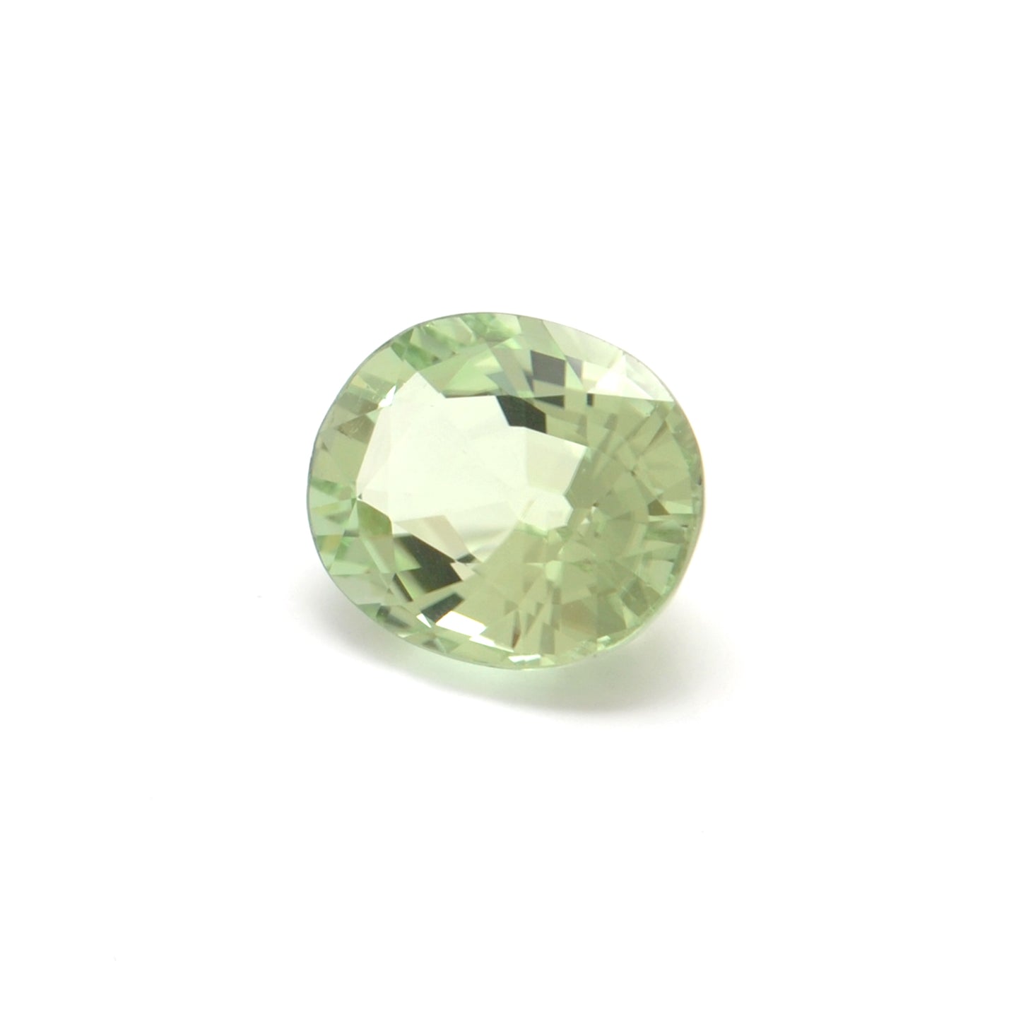 Kanika Creations Natural African Tourmaline Faceted Oval Gemstone, 5.5 Carat, 10x12.5mm, Vibrant Untreated Beauty