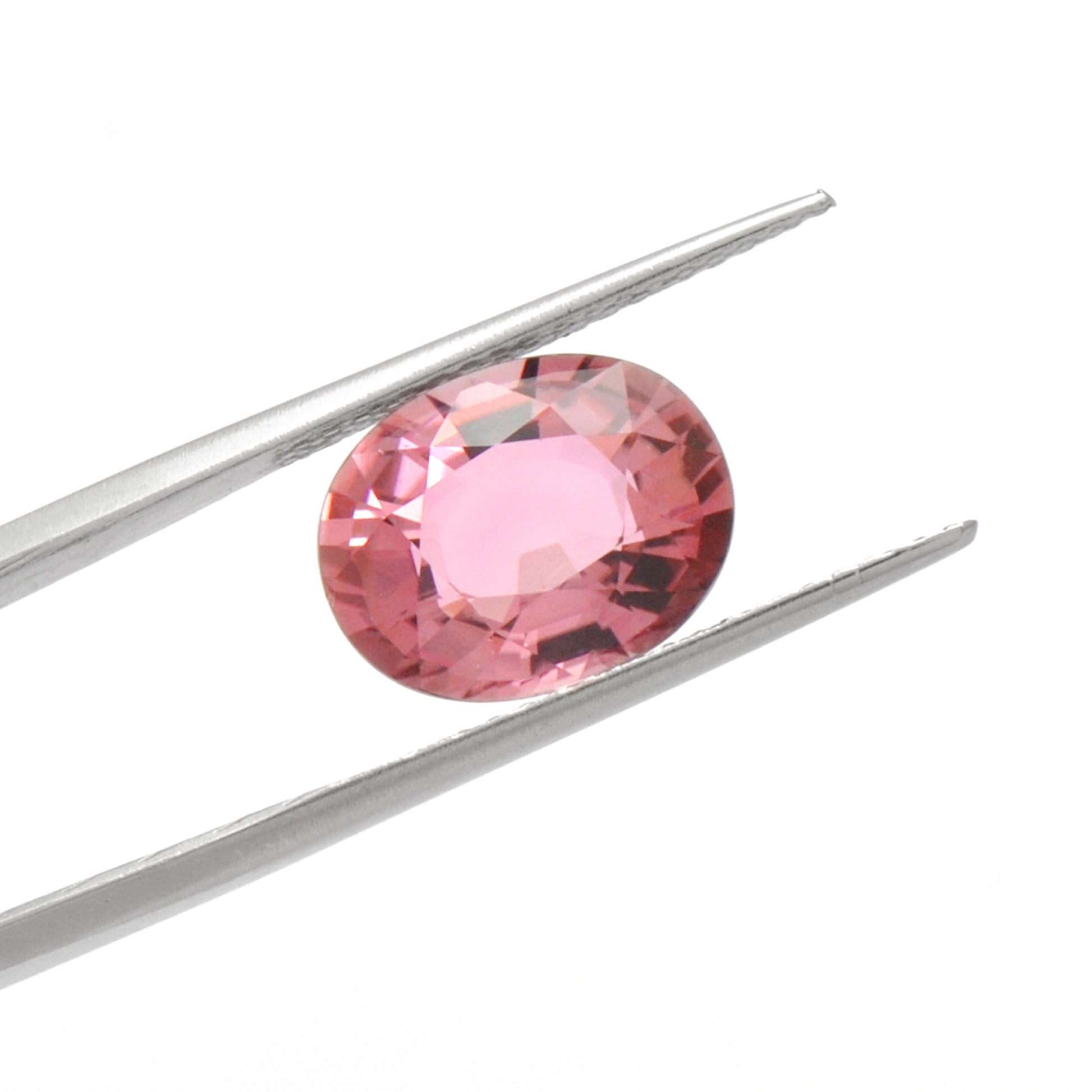 Natural African Tourmaline Faceted Oval 6.20 Carat - 10.5x13.5mm Gemstone - Kanika Creations