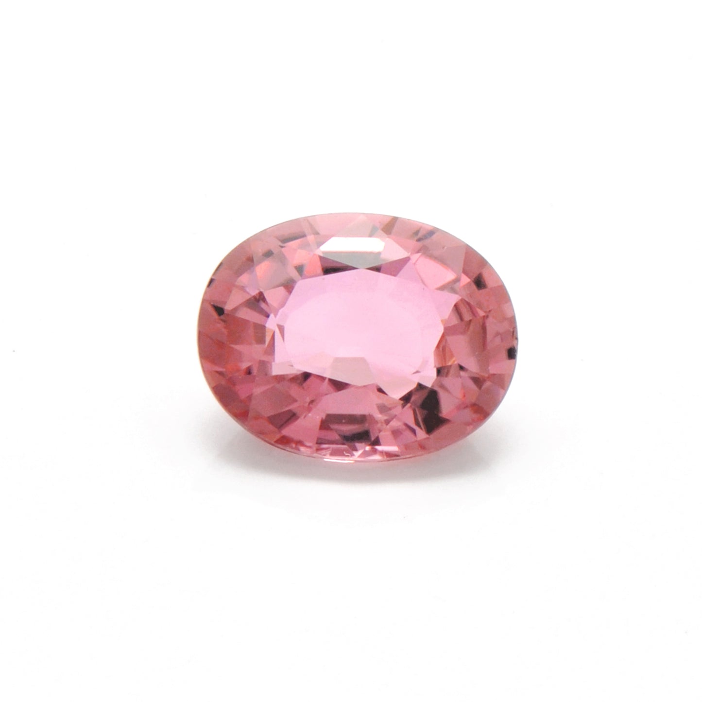 Kanika Creations Natural African Tourmaline Faceted Oval Gemstone, 6.20 Carat, 10.5x13.5mm, Vibrant Untreated Beauty