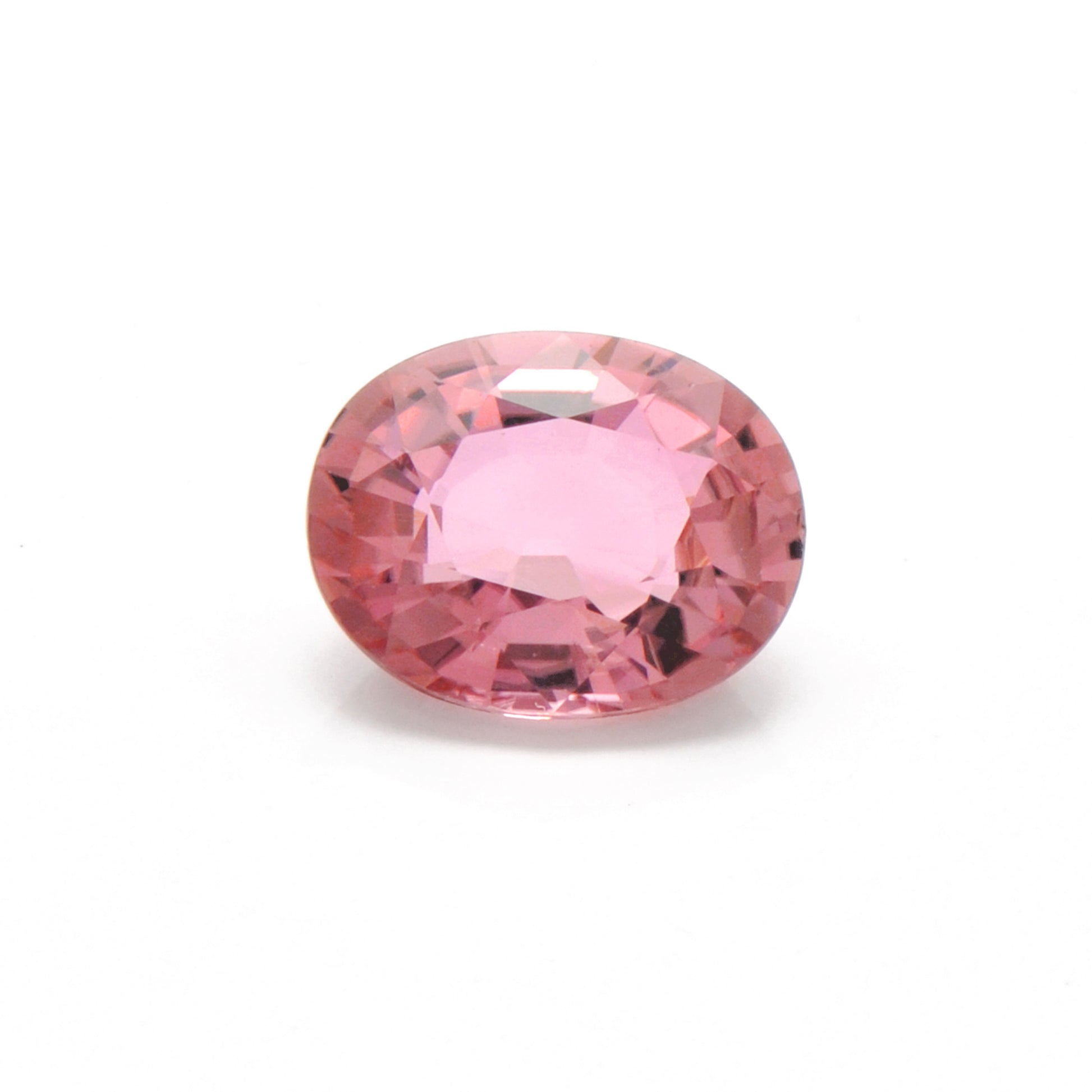 Natural African Tourmaline Faceted Oval 6.20 Carat - 10.5x13.5mm Gemstone - Kanika Creations