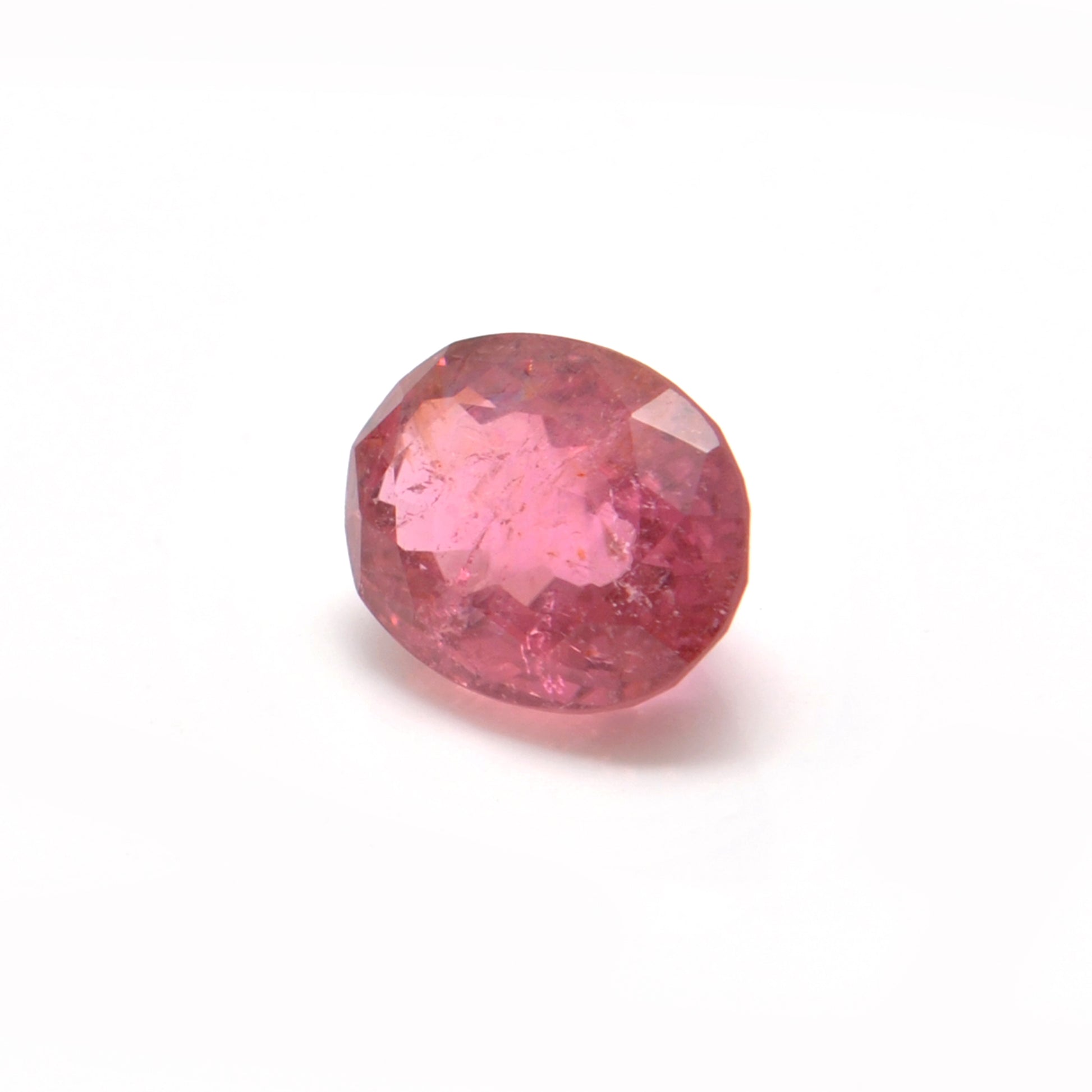 Natural African Tourmaline Faceted Oval 6.40 Carat - 13x10mm Gemstone - Kanika Creations