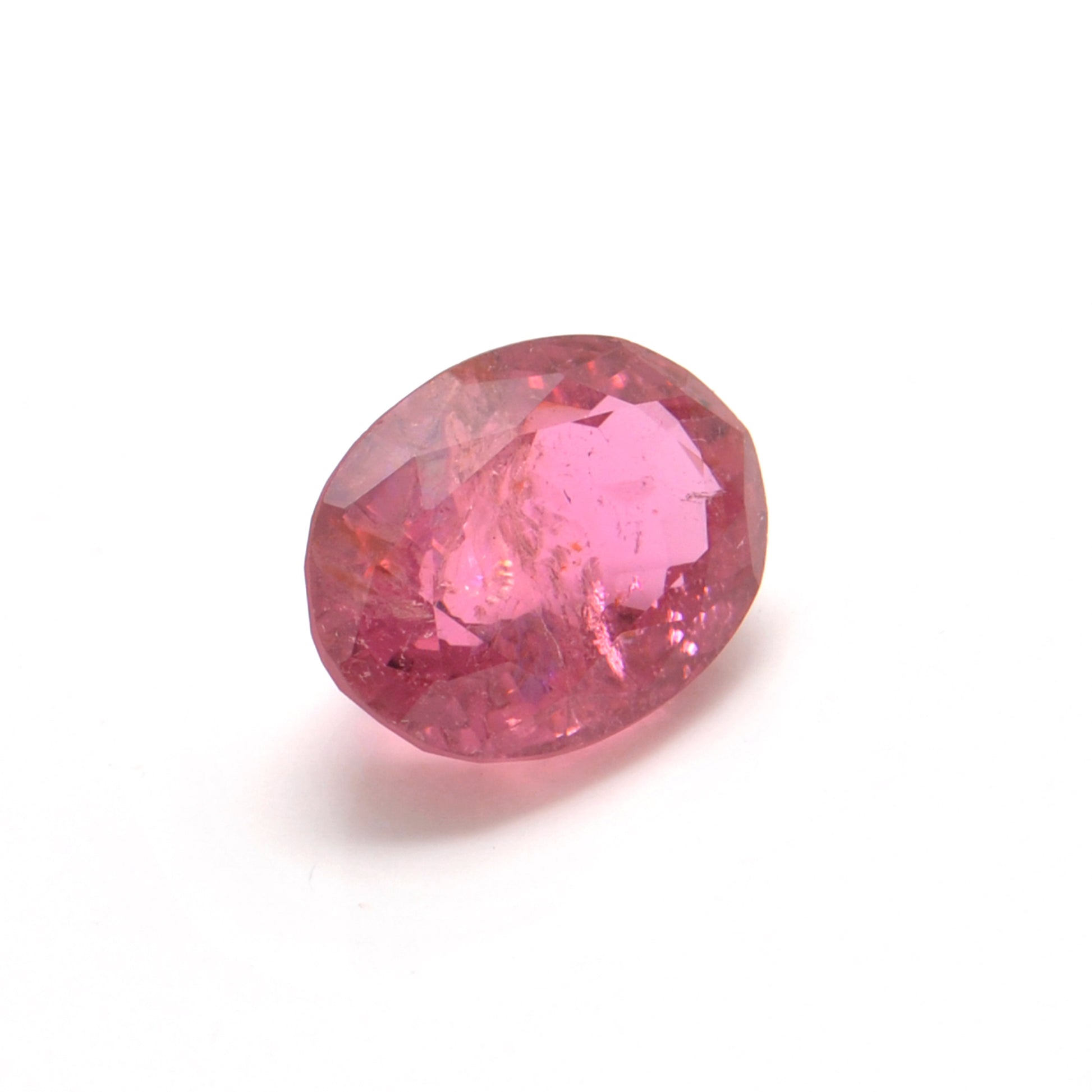Natural African Tourmaline Faceted Oval 6.40 Carat - 13x10mm Gemstone - Kanika Creations
