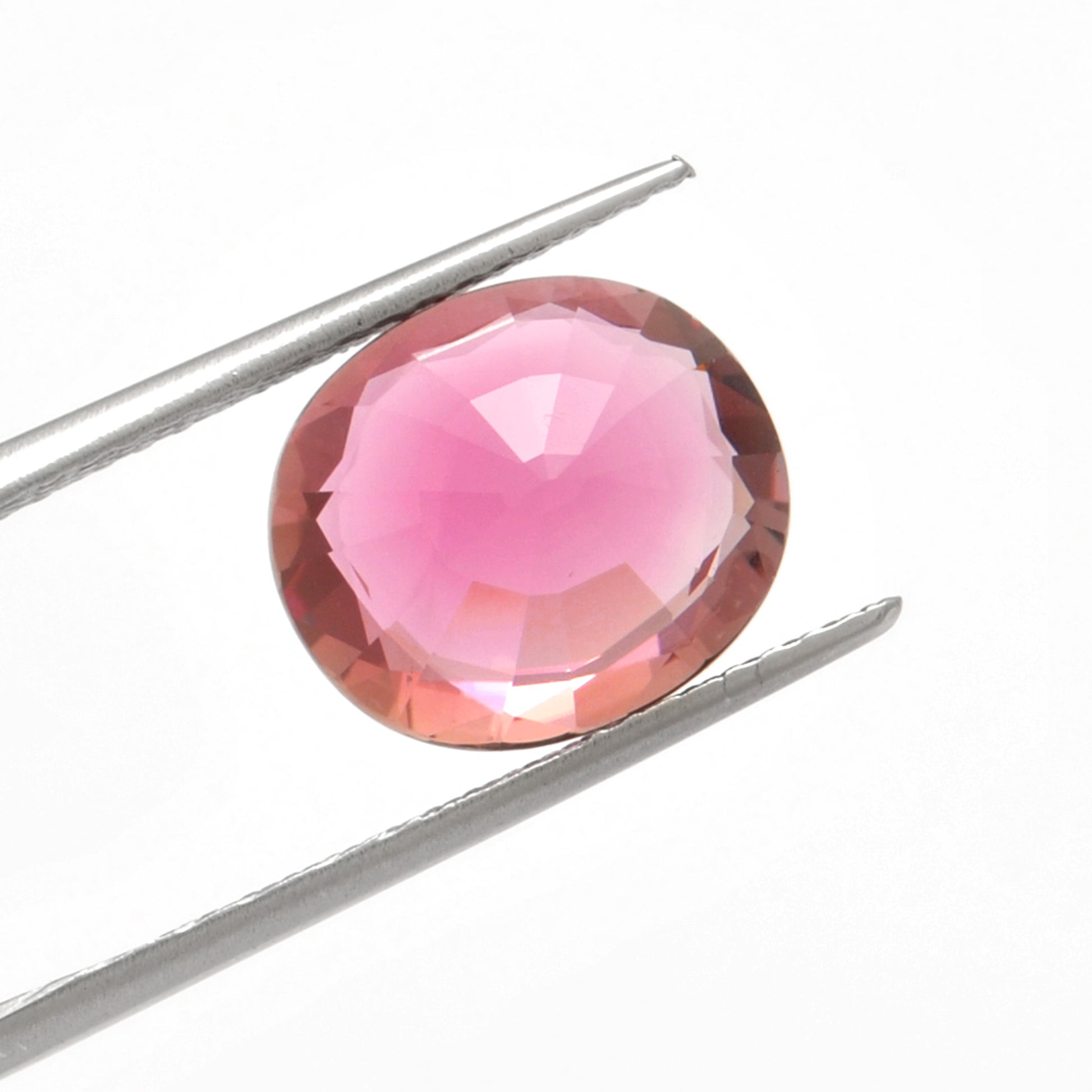 Natural African Tourmaline Faceted Oval 6.30 Carat - 13x11mm Gemstone - Kanika Creations