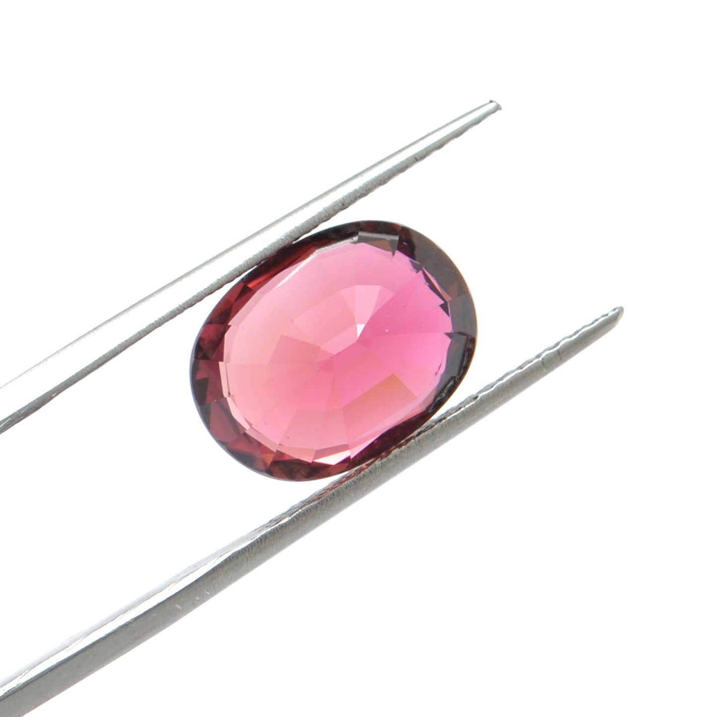 Kanika Creations African Tourmaline Oval Gem, 7.70ct, 10.5x13.5mm, Pure Faceted Brilliance