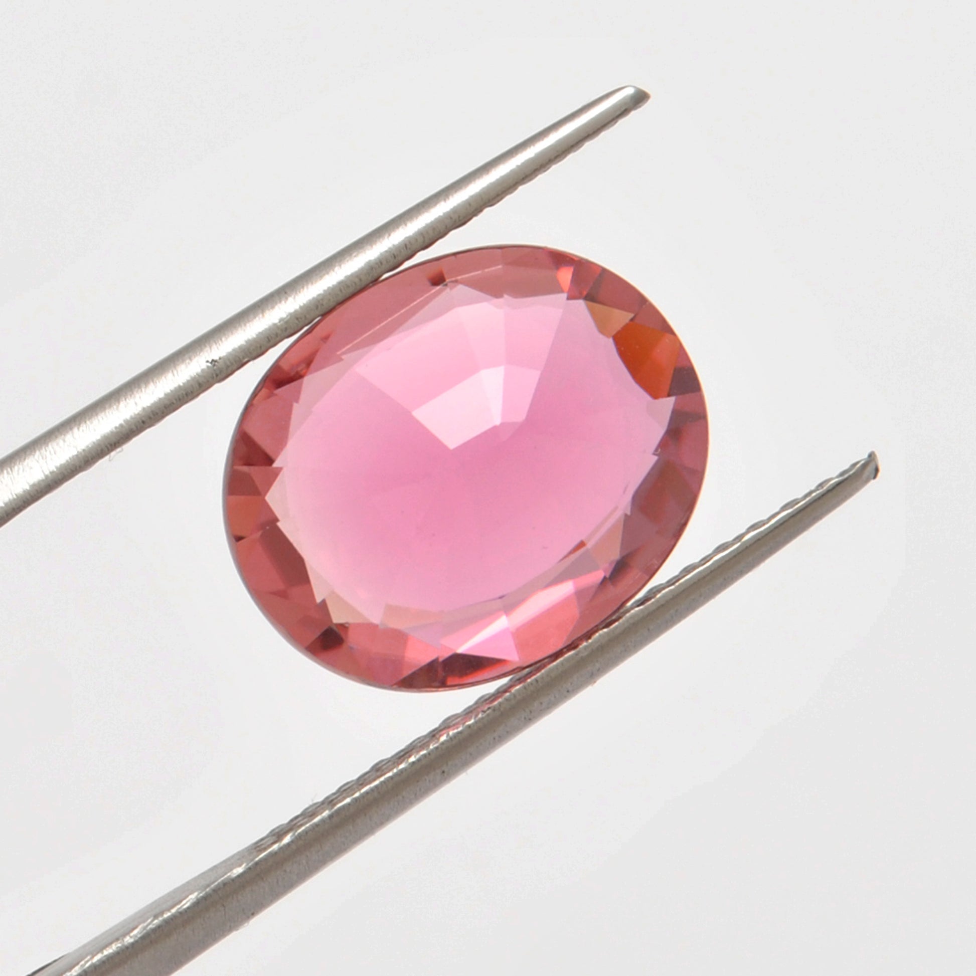 Natural African Tourmaline Faceted Oval 5.65 Carat - 13x10mm Gemstone - Kanika Creations
