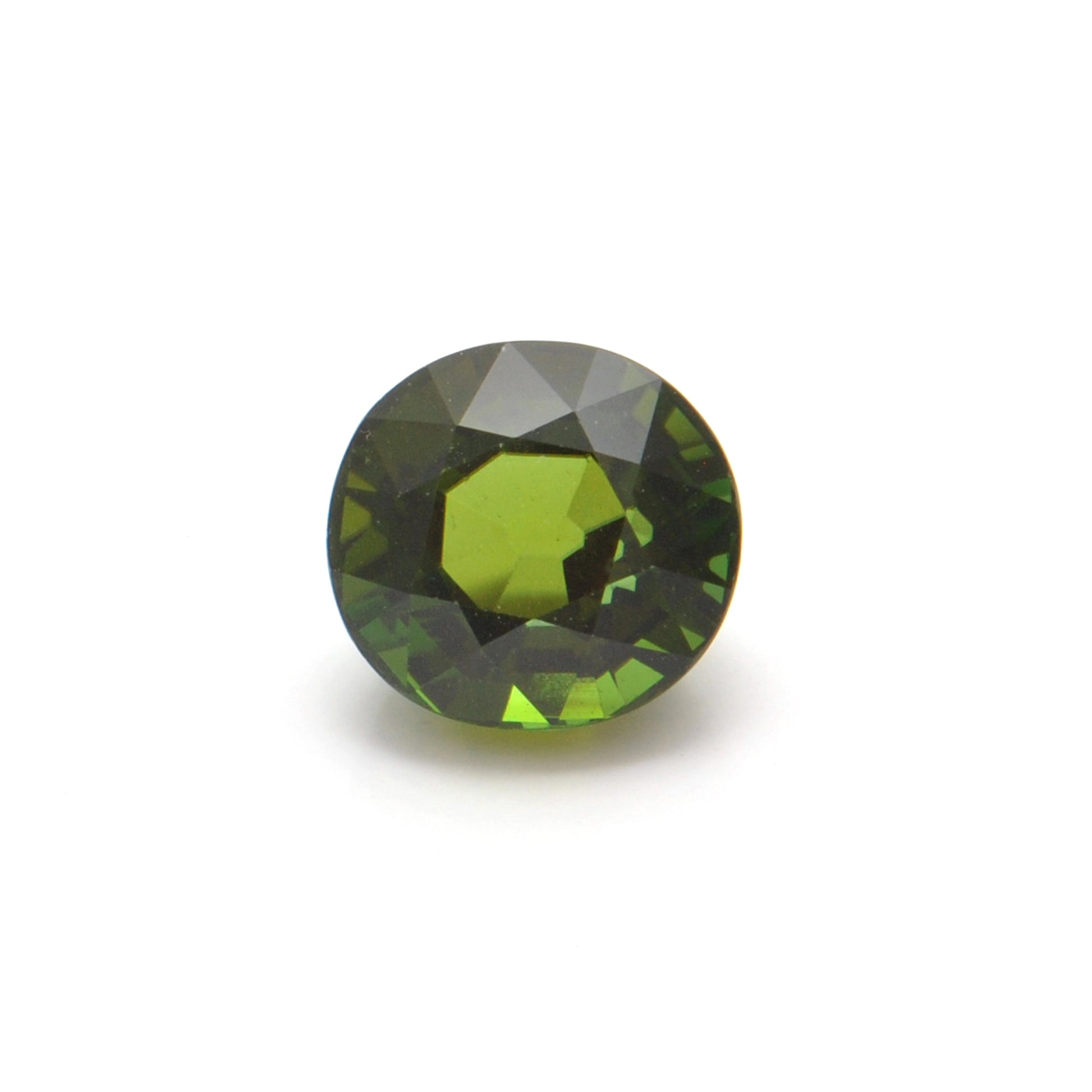 Natural African Tourmaline Faceted Oval 4.80 Carat - 9.5x10mm Gemstone - Kanika Creations