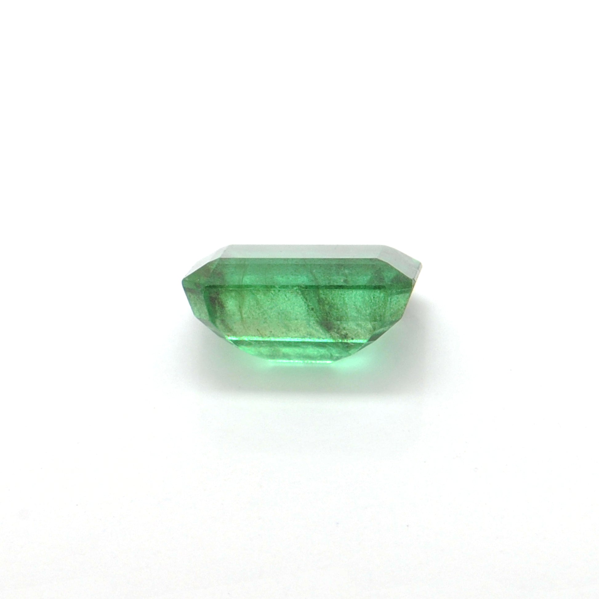 Natural Zambian Emerald Faceted Octagon 1.95 Carat - 9x6mm Gemstone - Kanika Creations