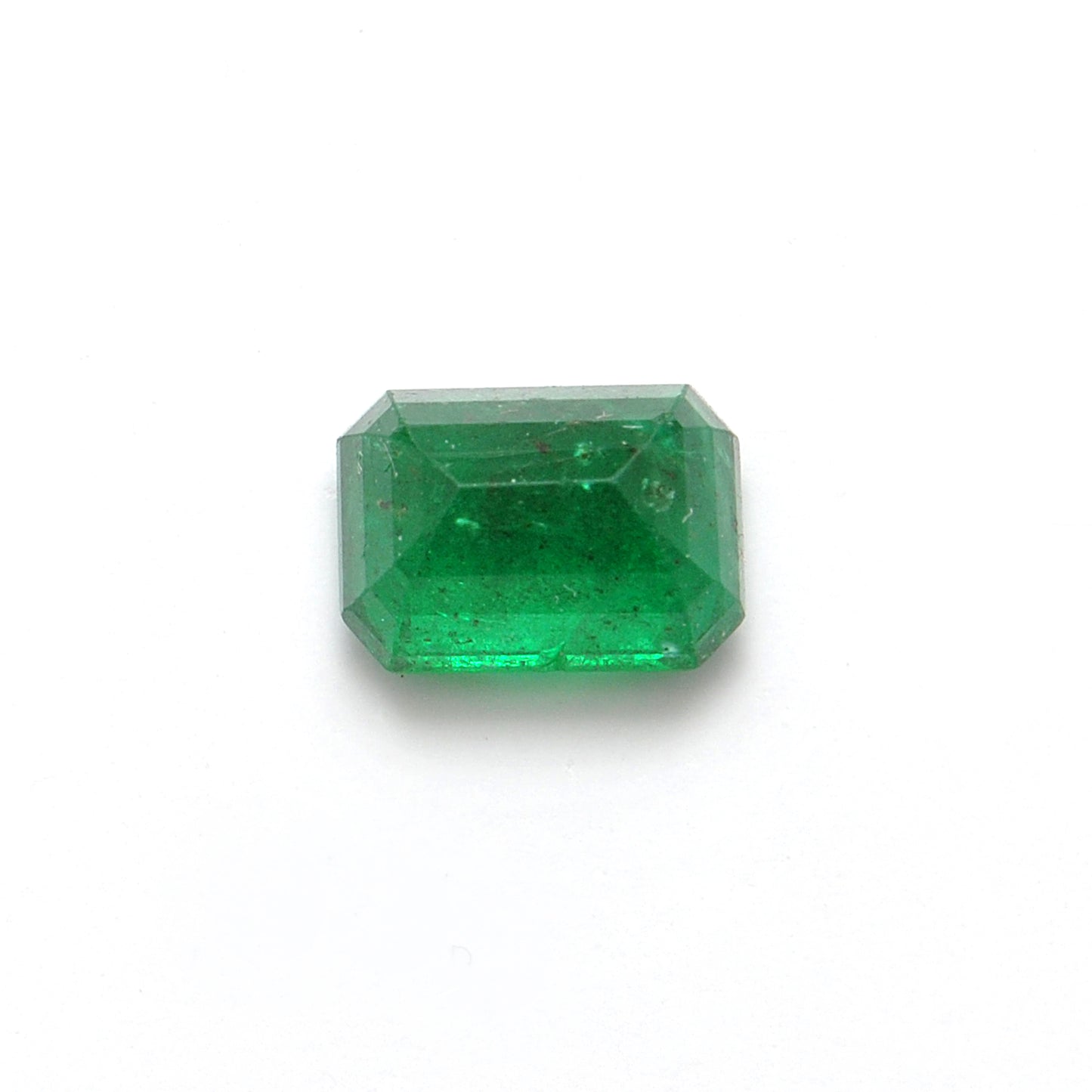 Natural Zambian Emerald 2.5 Carat Octagon Faceted Gemstone by Kanika Creations