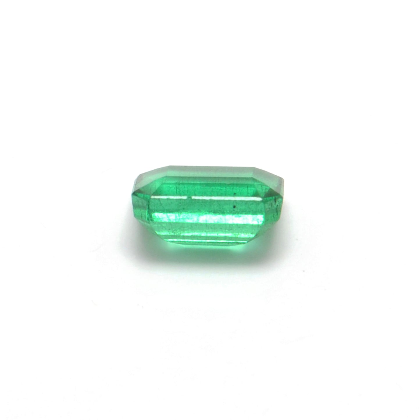Natural Zambian Emerald 1.10 Carat Octagon Faceted Gemstone by Kanika Creations