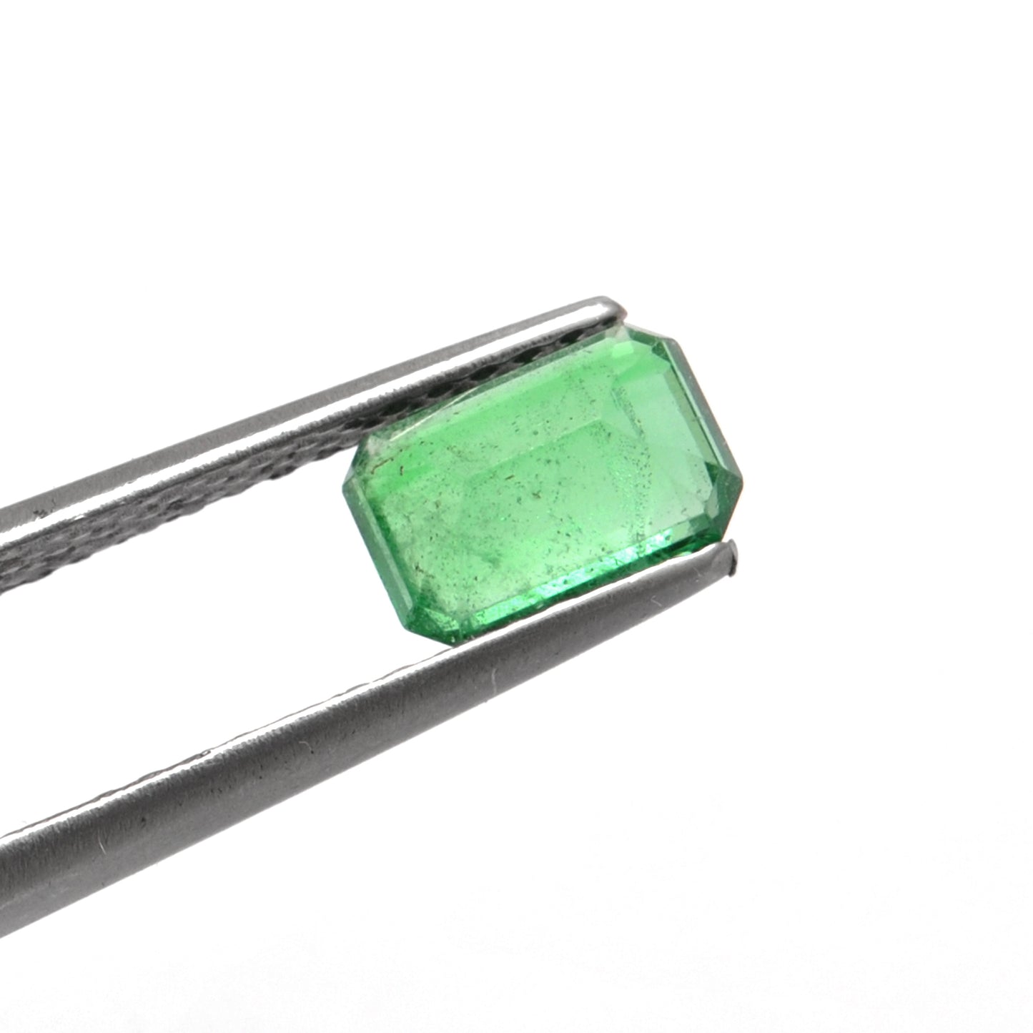 1.40 Carat Octagon Cut Natural Zambian Emerald 5.5x8mm from Kanika Creations