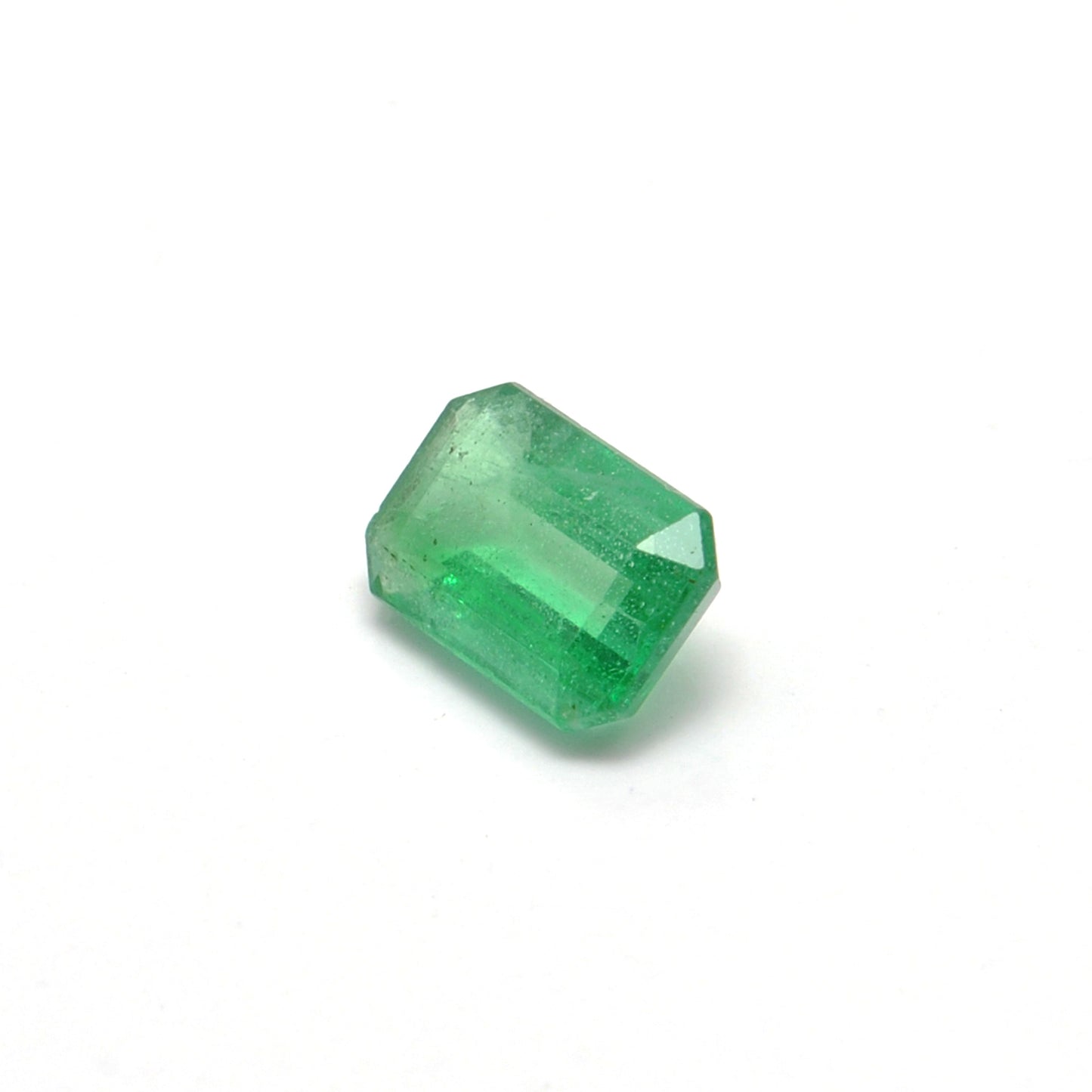 1.40 Carat Octagon Cut Natural Zambian Emerald 5.5x8mm from Kanika Creations