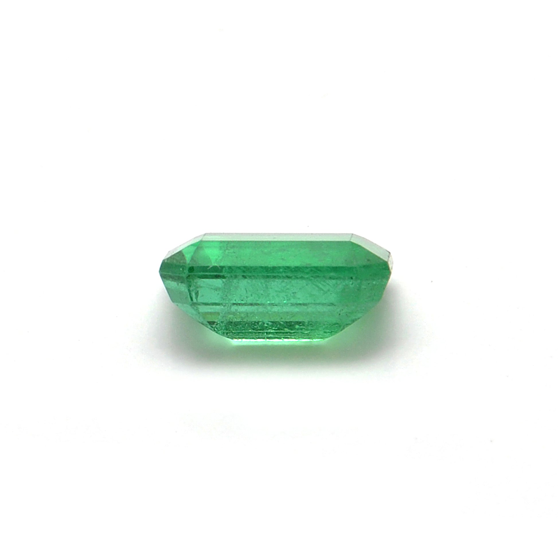 Natural Zambian Emerald Faceted Octagon 1.40 Carat - 5.5x8mm Gemstone - Kanika Creations