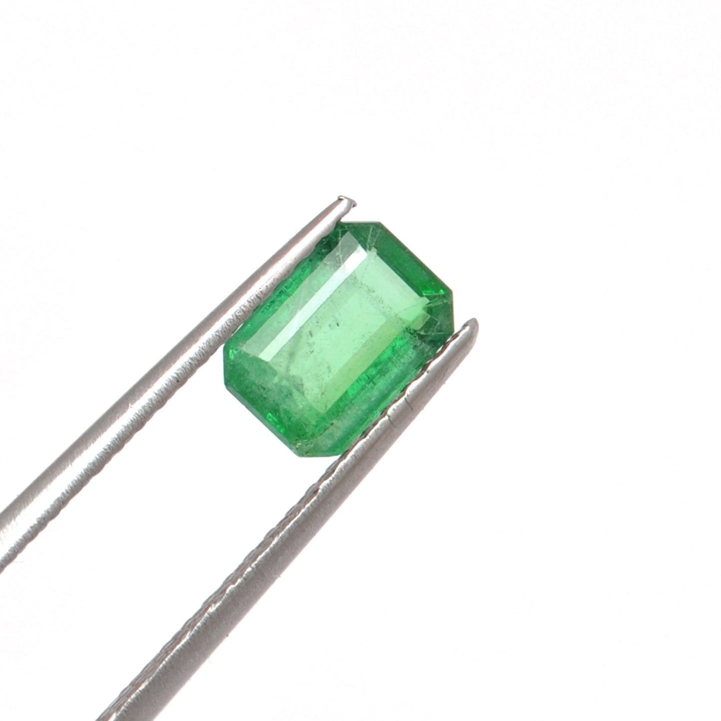 1.40 Carat Octagon Cut Natural Zambian Emerald 5.5x8mm from Kanika Creations