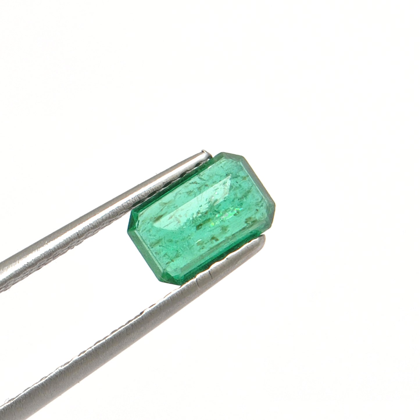 Octagon Cut Natural Zambian Emerald 1.10 Carat - Kanika Creations
