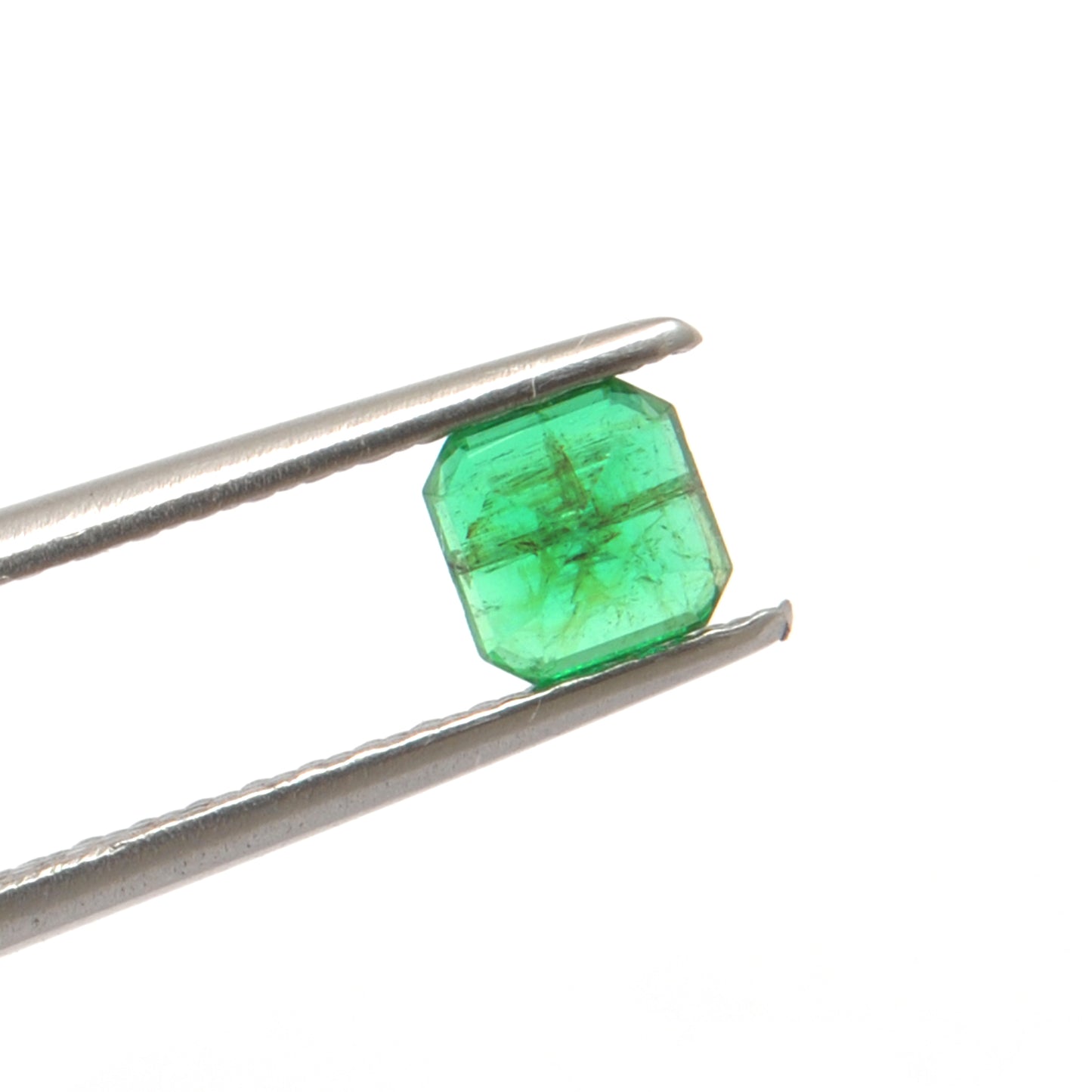 Square Cut Natural Zambian Emerald 0.70 Carat - Kanika Creations