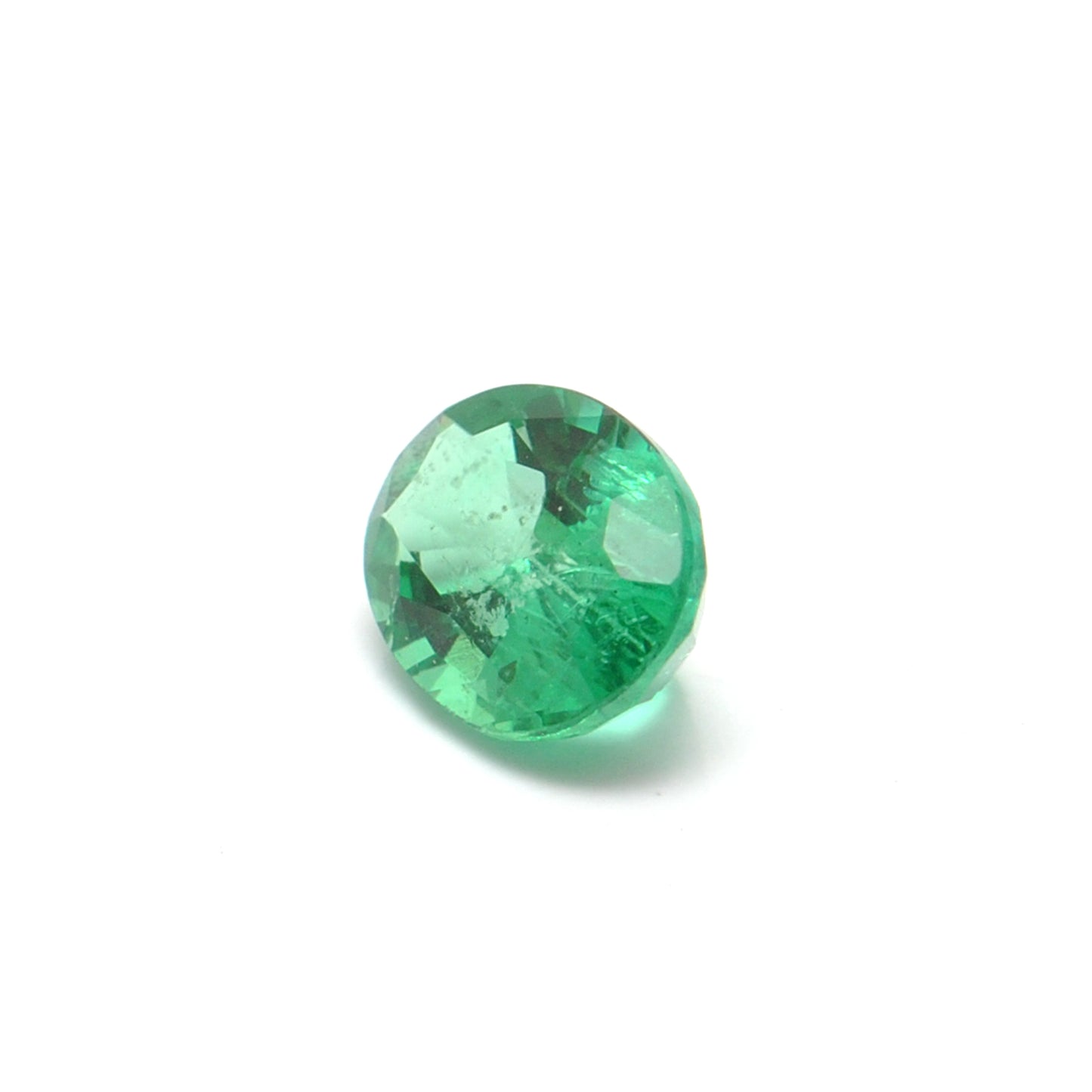 Natural Zambian Emerald Faceted Oval 1.20 Carat 8x6mm Gemstone by Kanika Creations