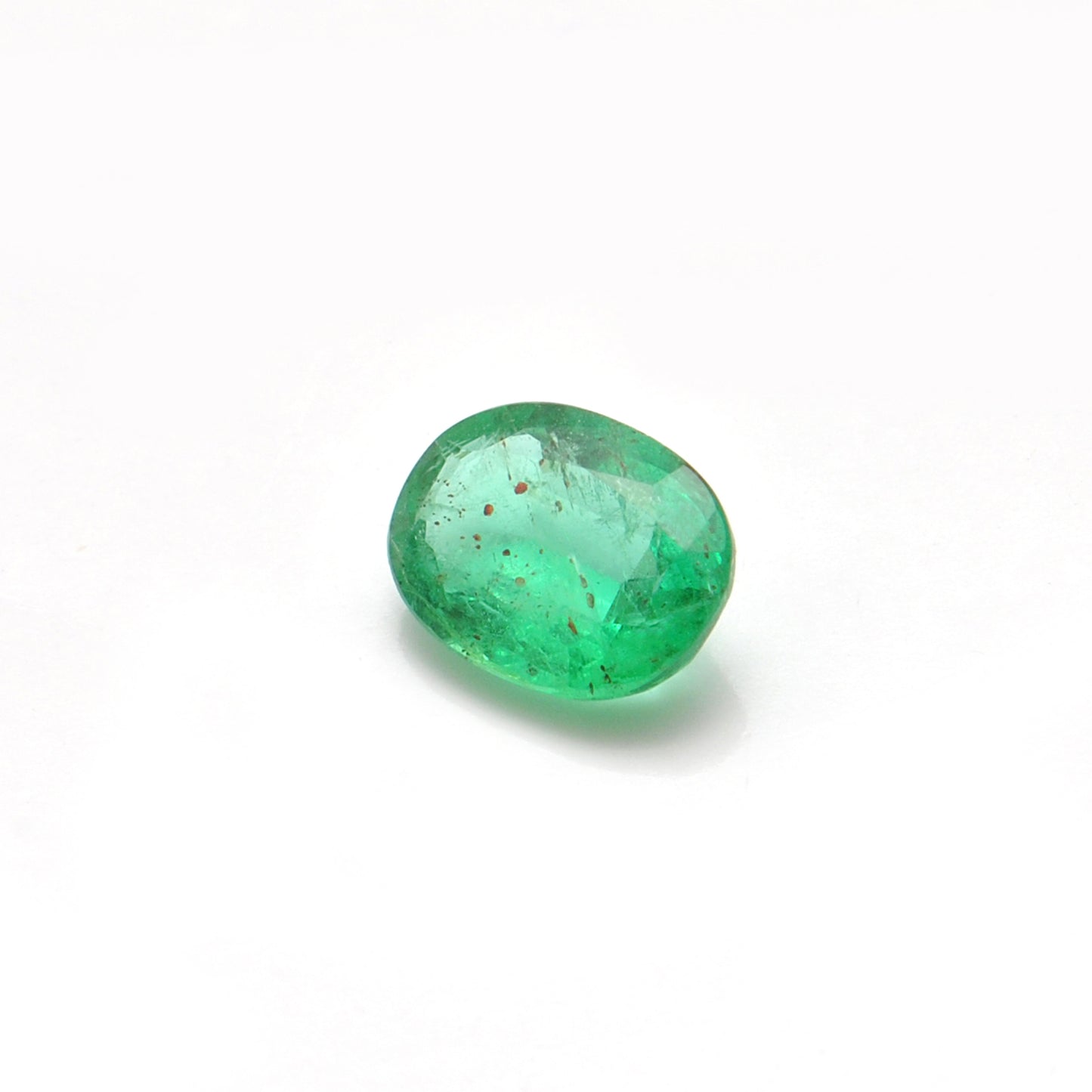 Kanika Creations Natural Zambian Emerald Oval 9x7mm