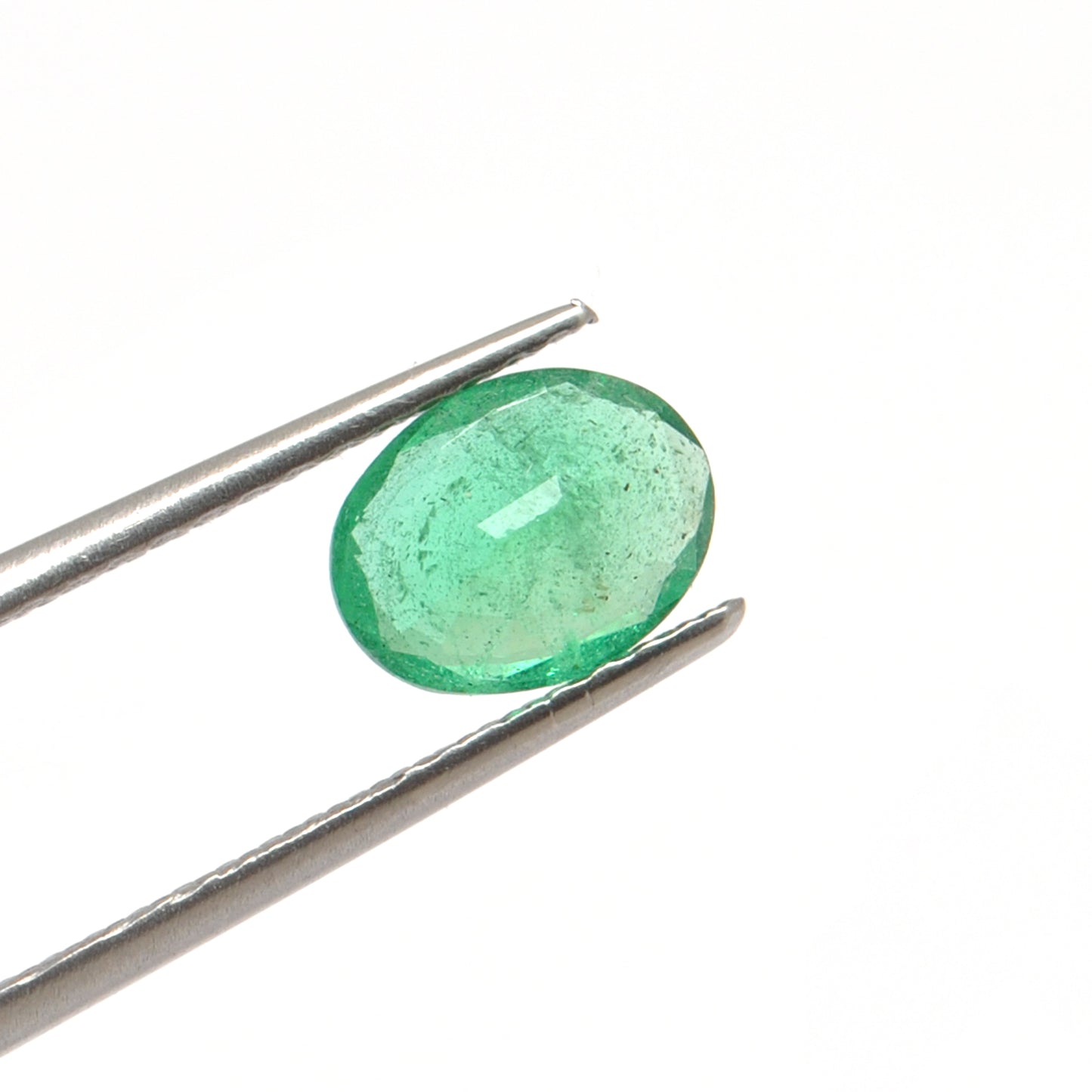 Kanika Creations Natural Zambian Emerald 1.50 Carat Oval 6.5x8.5mm