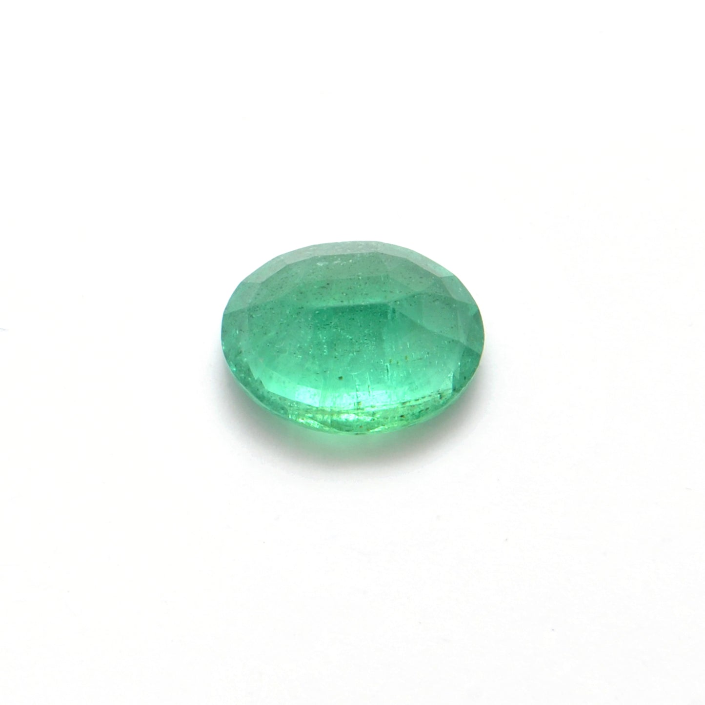 Kanika Creations Natural Zambian Emerald 1.65 Carat Oval 6.5x8.5mm