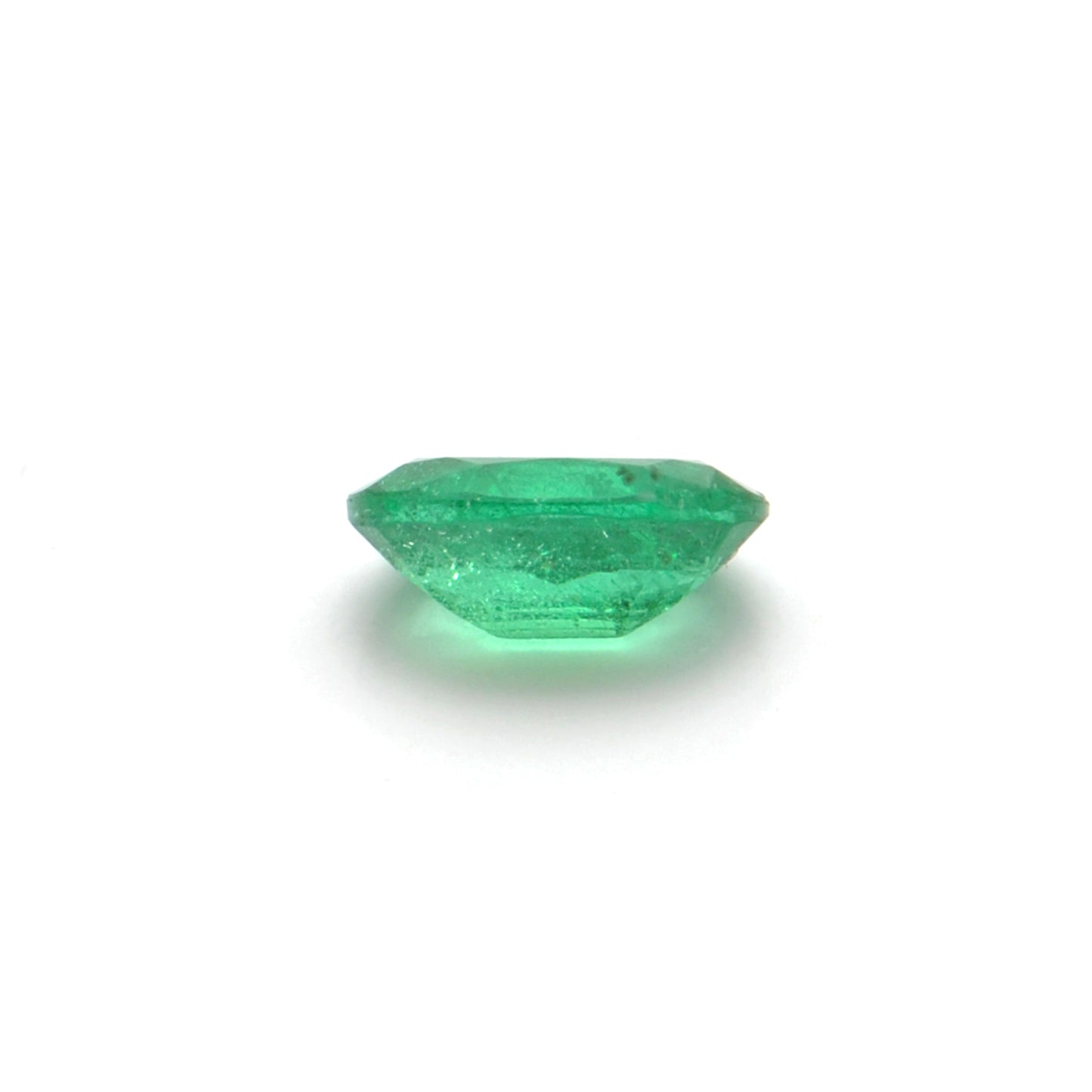 Natural Zambian Emerald Faceted Oval 0.95 Carat - 5.5x8.5mm Gemstone - Kanika Creations