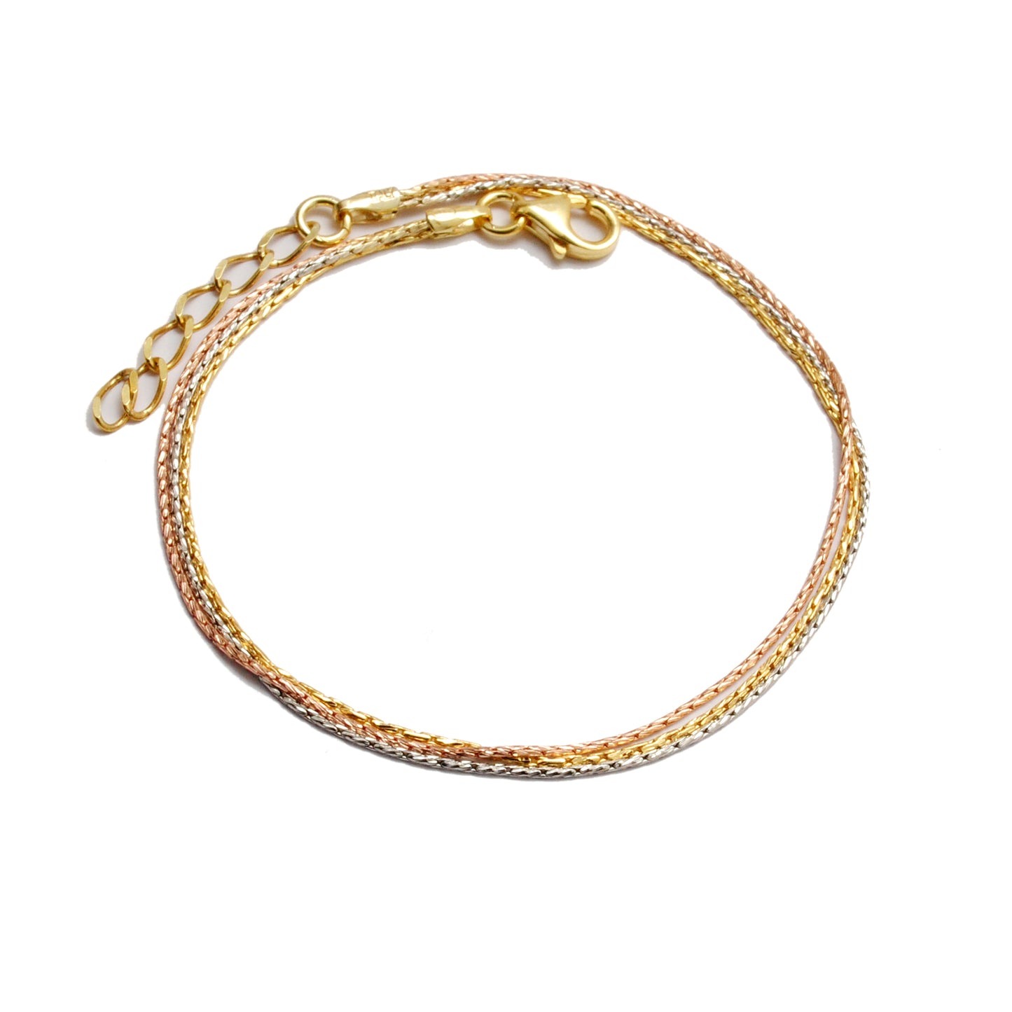 925 Sterling Silver Chic Chain Bracelet – 8 inch – Dainty Birthday Gift - Kanika Creations