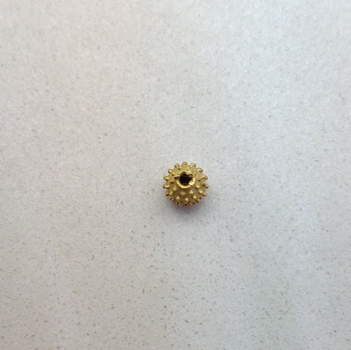 18K Yellow Gold Spacer Beads 4mm - Kanika Creations