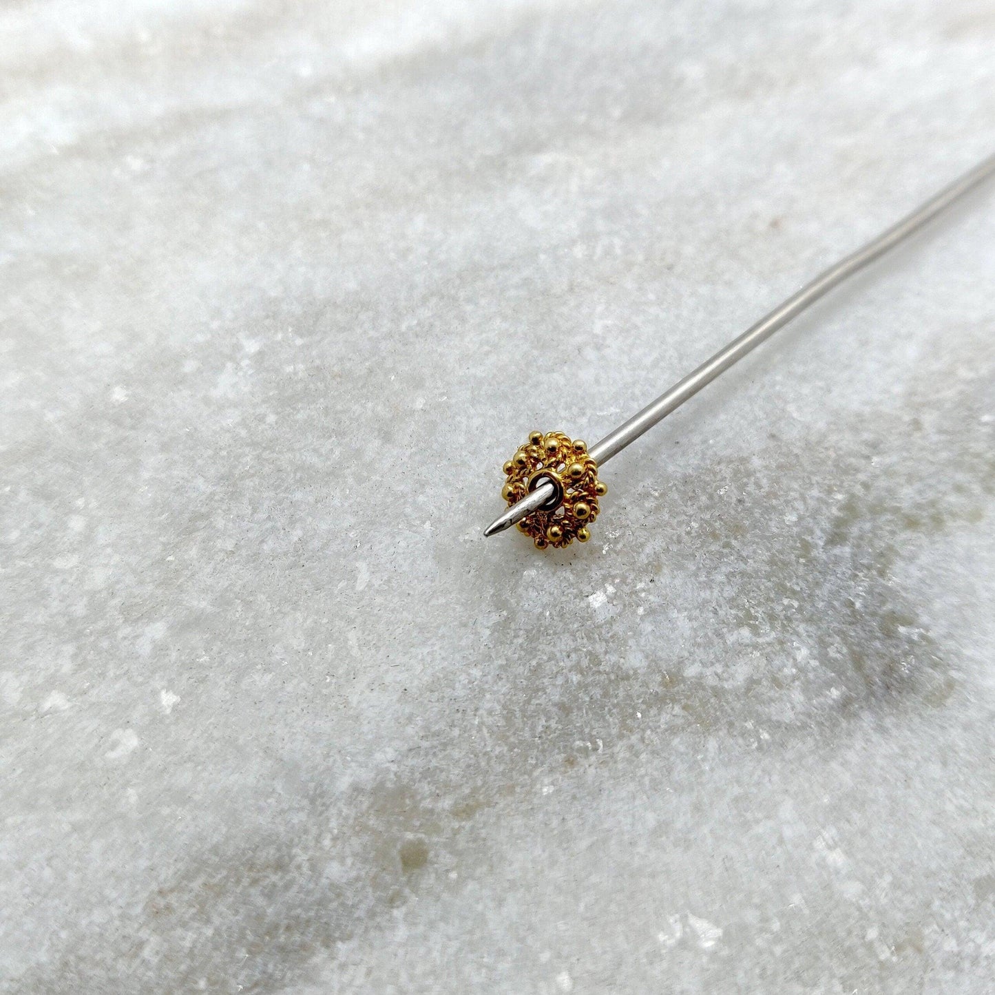 Wholesale 18k Solid Gold Finding Bead Cap - Kanika Creations