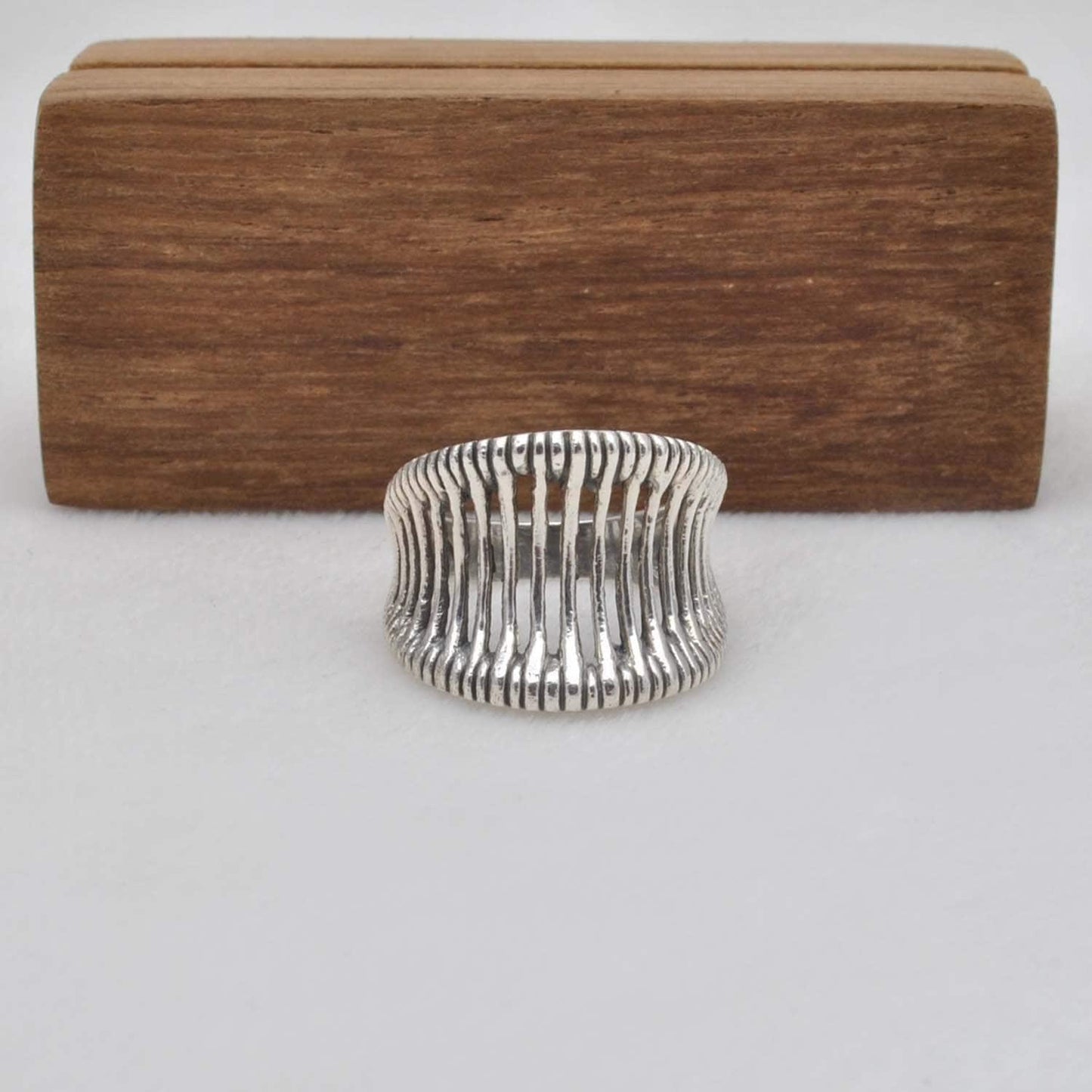 Vintage Silver Band Ring Size 10 - Kanika Creations