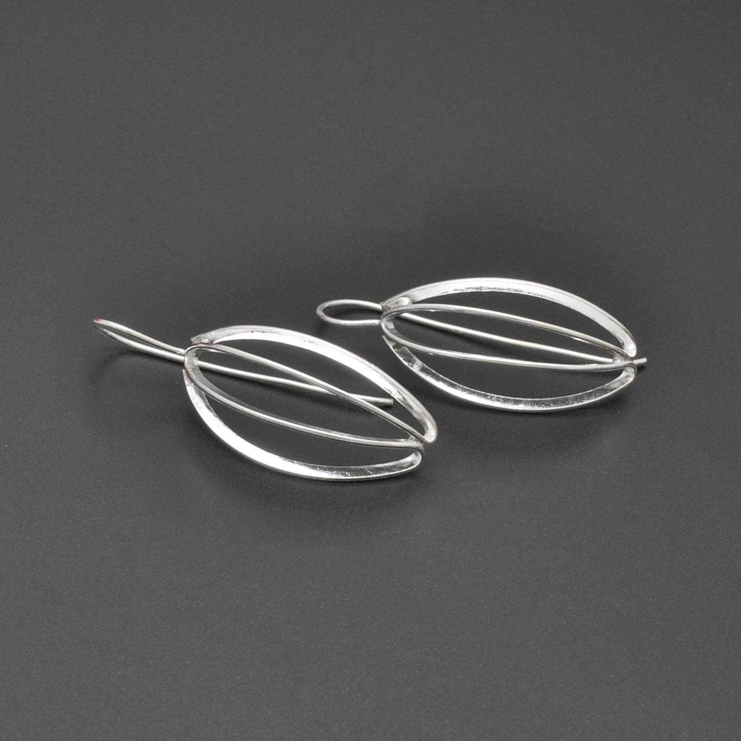 Women's Fashion Curved Drop Dangle Earring - Kanika Creations