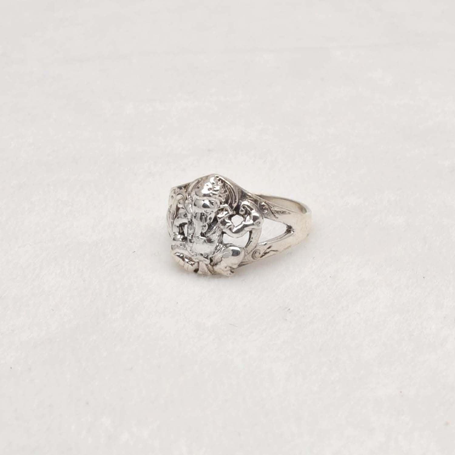 Religious Lord Ganesha Ring - Kanika Creations