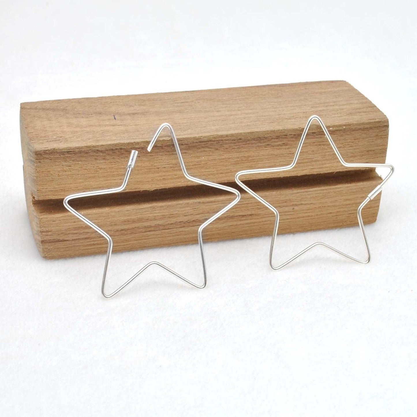 Star Minimalist Sliver Dainty Ear Clips Earrings - Kanika Creations