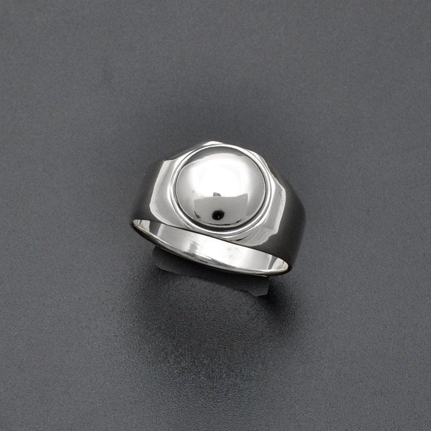 925 Silver Men's Band Ring Size 11 Christmas Gift - Kanika Creations