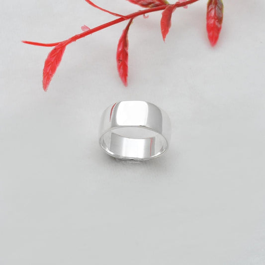 Silver Signet Ring Size 12 Christmas Gift - Kanika Creations