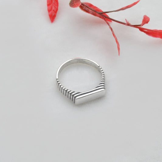 Signet Men's Thumb Ring Size 14 - Kanika Creations